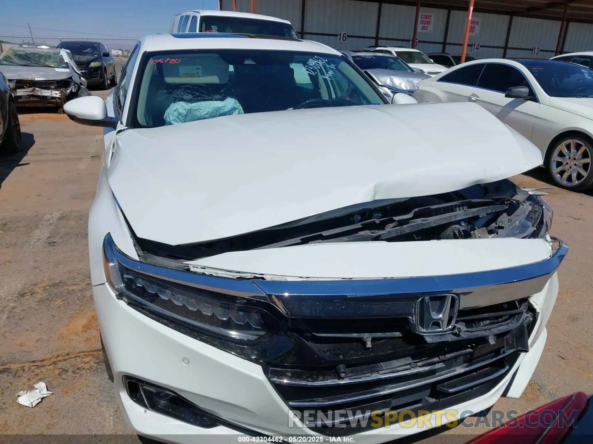 12 Photograph of a damaged car 1HGCV1F58MA041257 HONDA ACCORD 2021