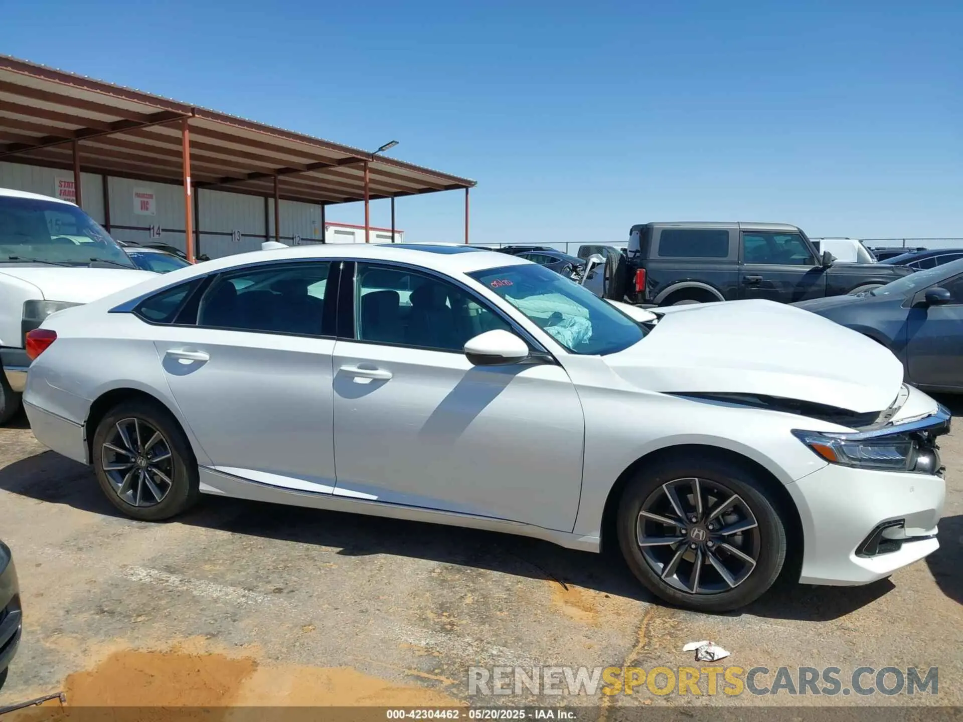 13 Photograph of a damaged car 1HGCV1F58MA041257 HONDA ACCORD 2021