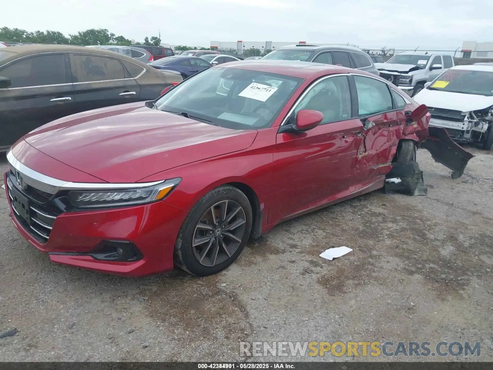 2 Photograph of a damaged car 1HGCV1F58MA100808 HONDA ACCORD 2021