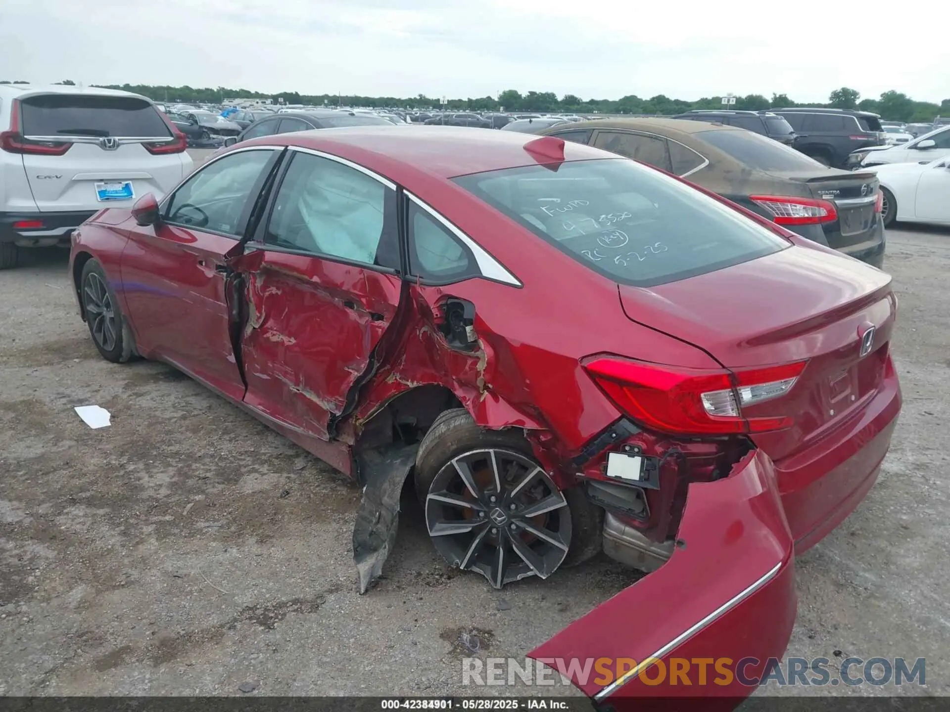3 Photograph of a damaged car 1HGCV1F58MA100808 HONDA ACCORD 2021