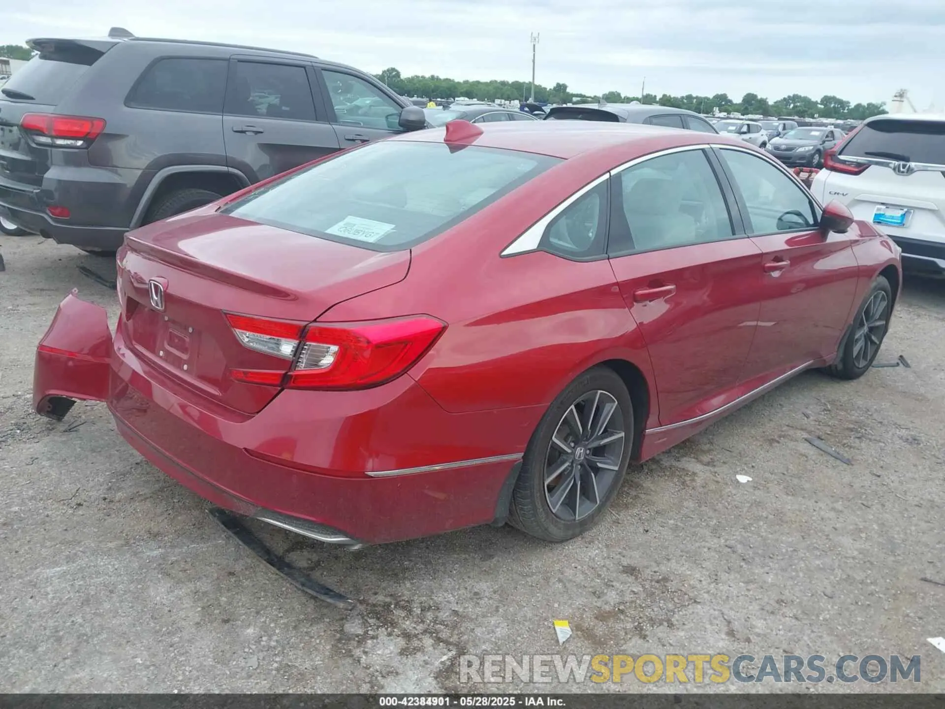 4 Photograph of a damaged car 1HGCV1F58MA100808 HONDA ACCORD 2021