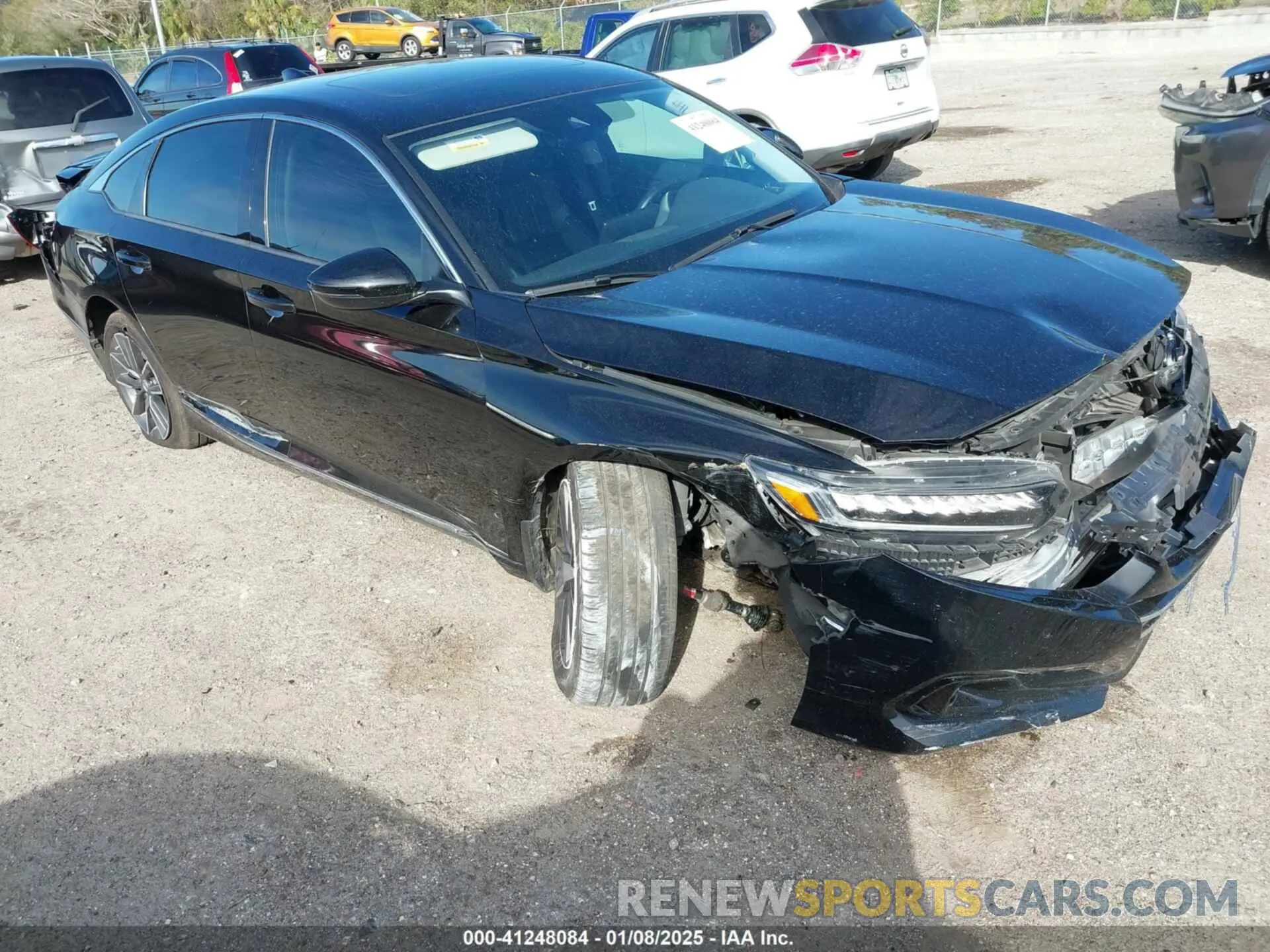 1 Photograph of a damaged car 1HGCV1F58MA108939 HONDA ACCORD 2021