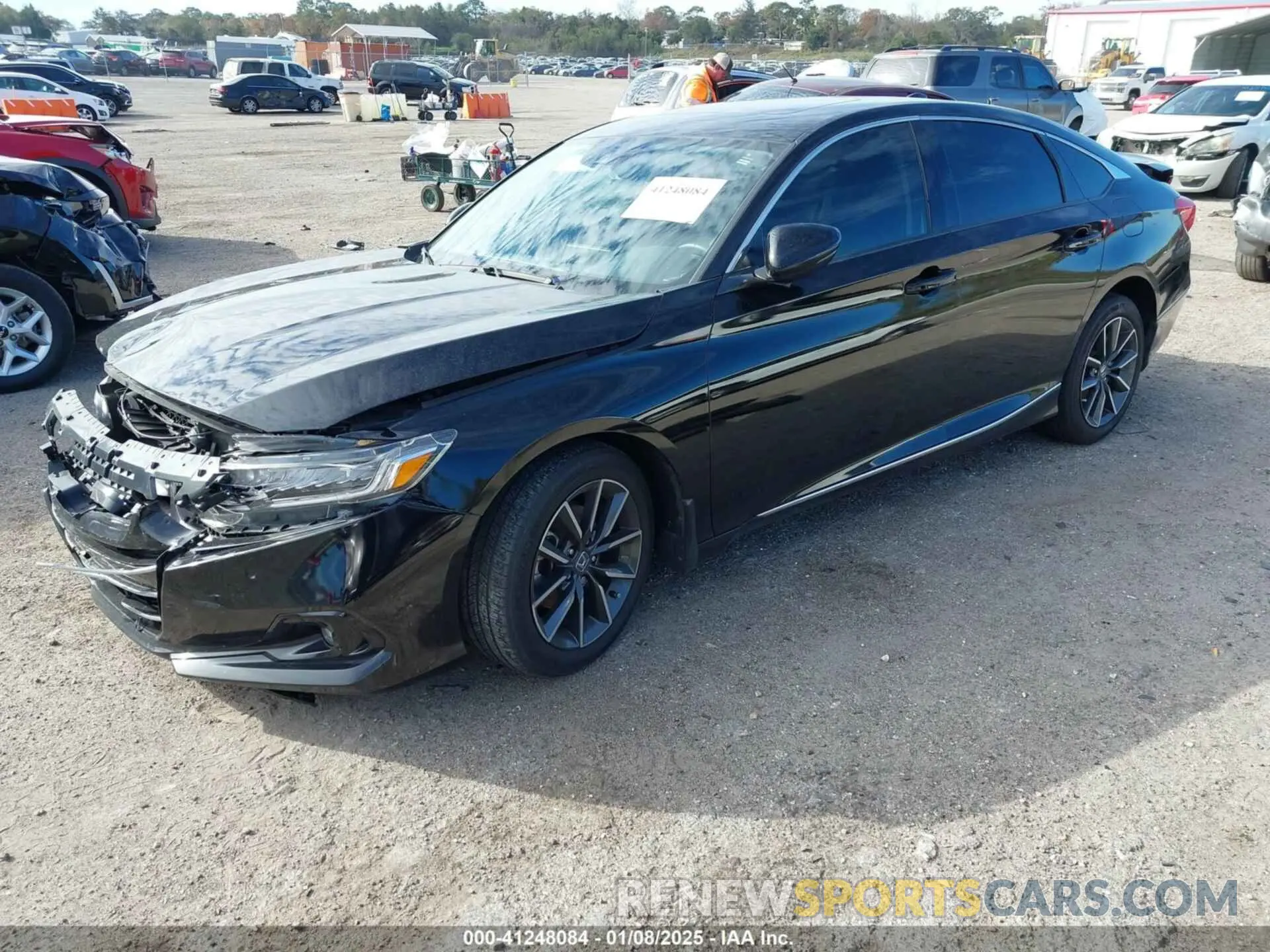 2 Photograph of a damaged car 1HGCV1F58MA108939 HONDA ACCORD 2021