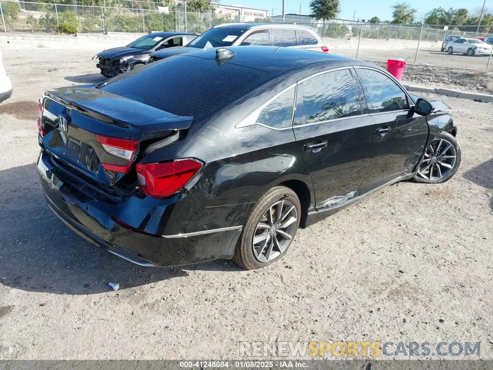 4 Photograph of a damaged car 1HGCV1F58MA108939 HONDA ACCORD 2021