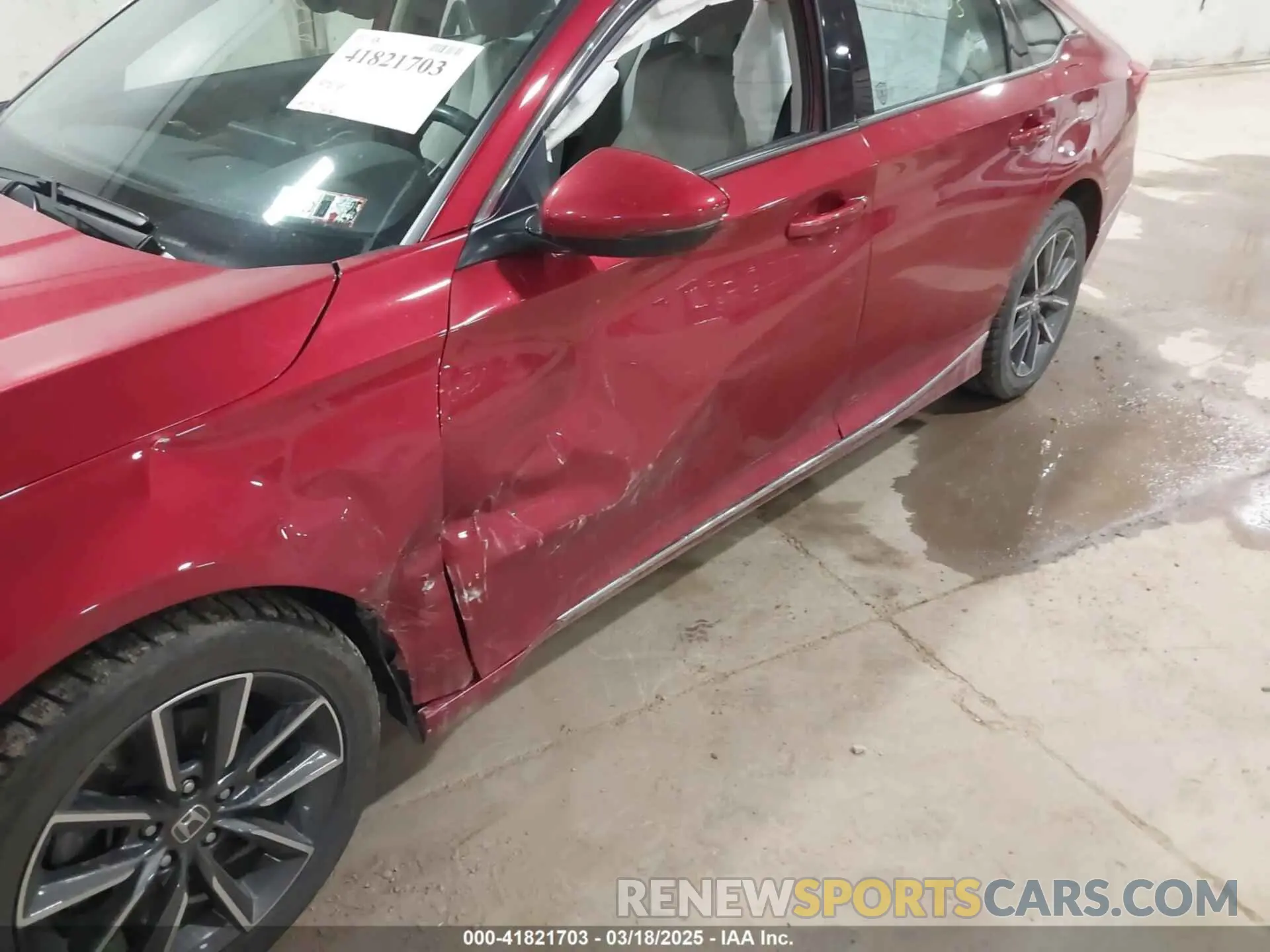 6 Photograph of a damaged car 1HGCV1F59MA000698 HONDA ACCORD 2021