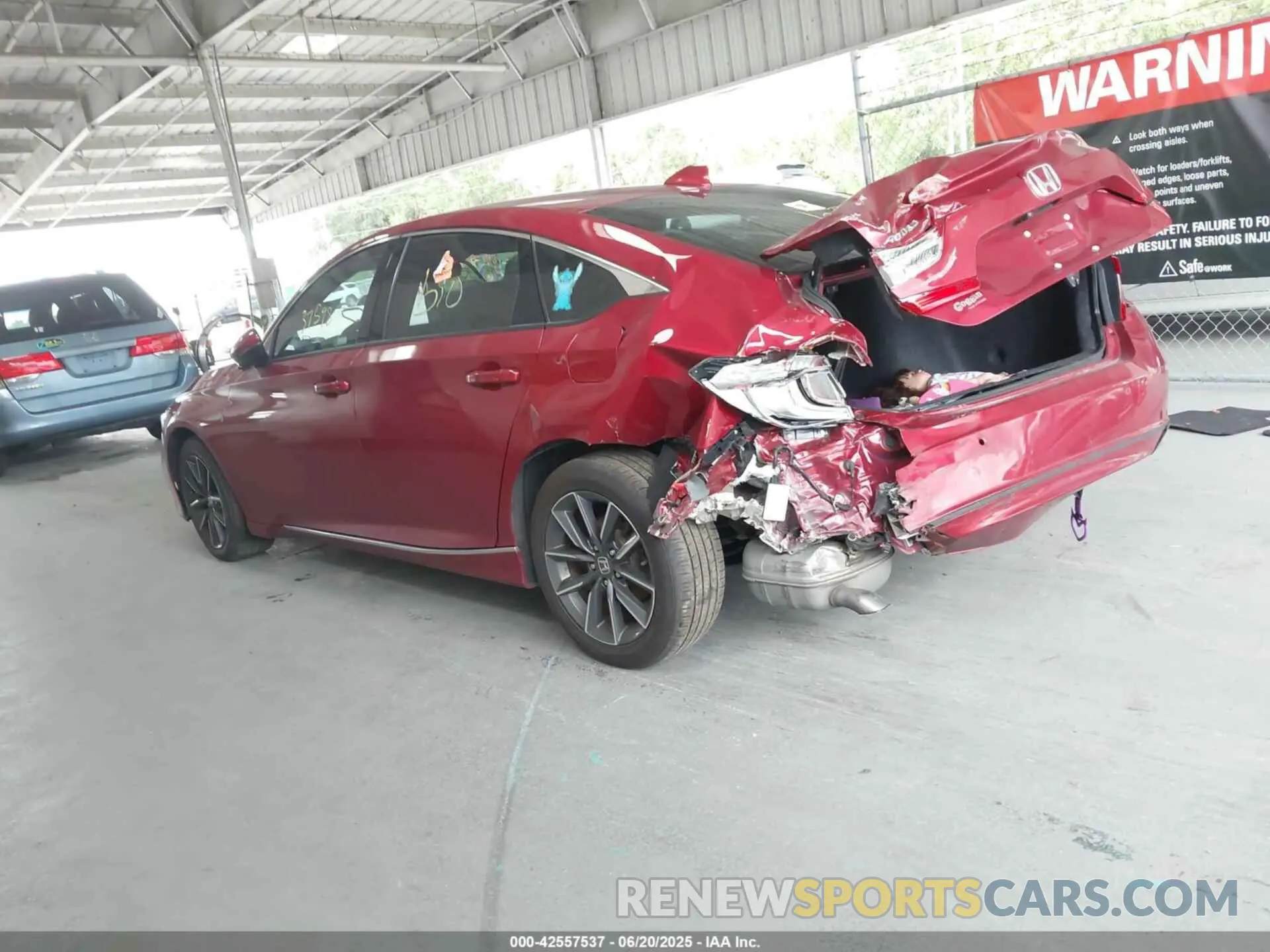 13 Photograph of a damaged car 1HGCV1F59MA046810 HONDA ACCORD 2021
