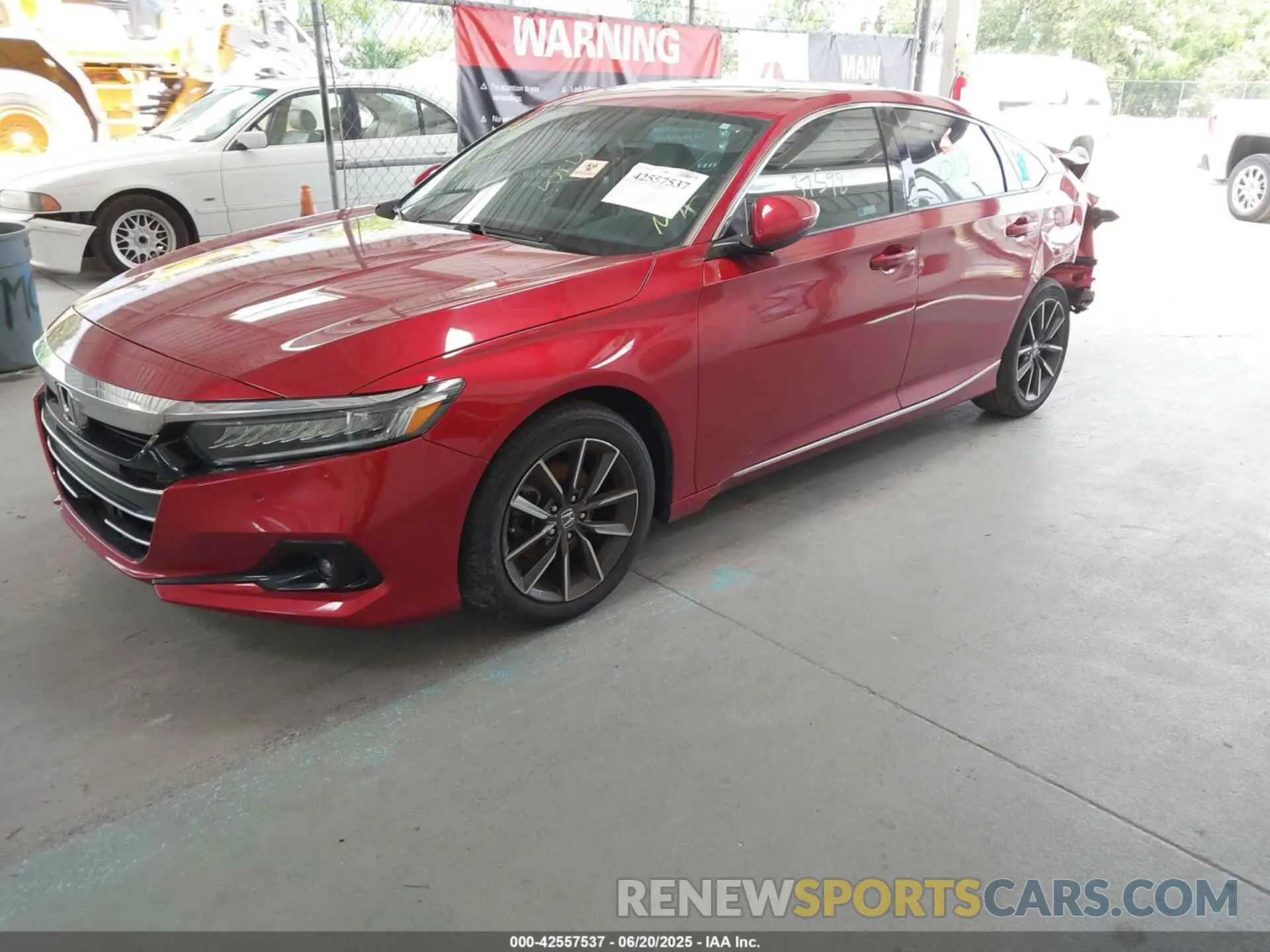 2 Photograph of a damaged car 1HGCV1F59MA046810 HONDA ACCORD 2021
