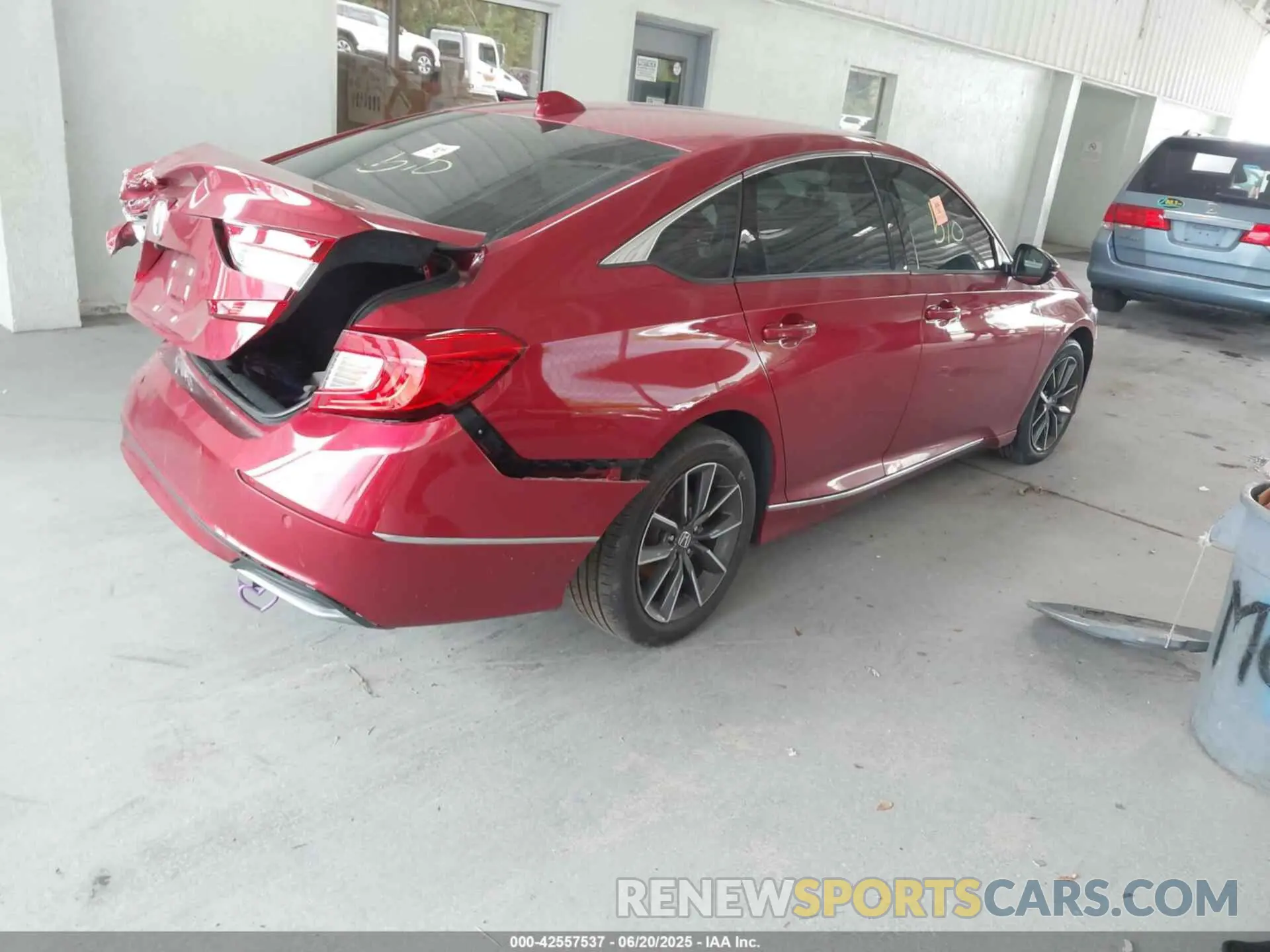 4 Photograph of a damaged car 1HGCV1F59MA046810 HONDA ACCORD 2021