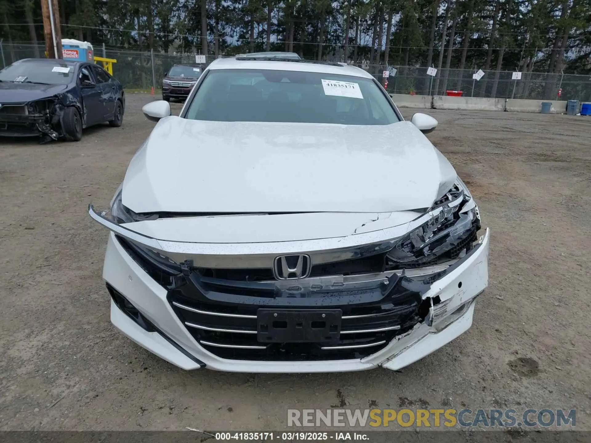 12 Photograph of a damaged car 1HGCV1F59MA050694 HONDA ACCORD 2021