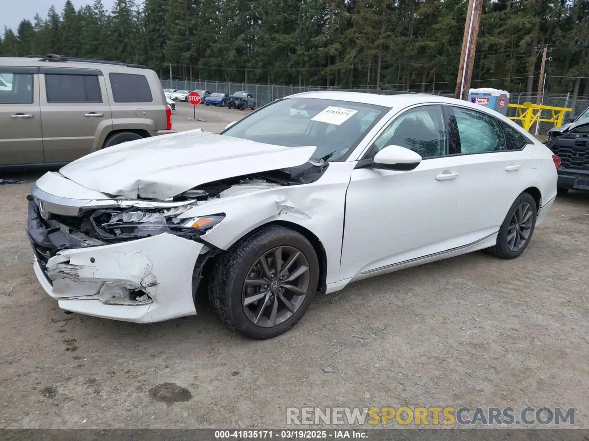 2 Photograph of a damaged car 1HGCV1F59MA050694 HONDA ACCORD 2021