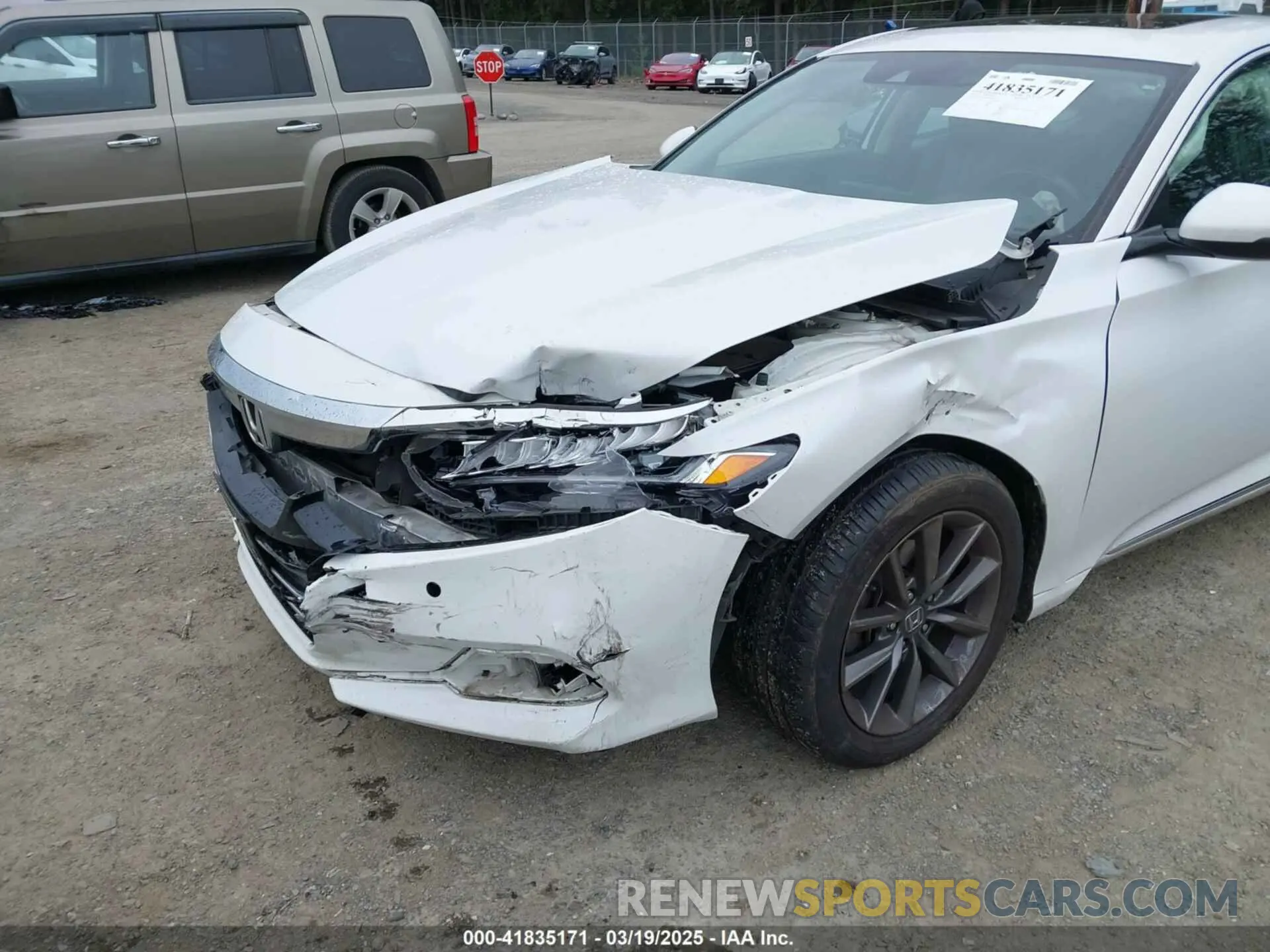 6 Photograph of a damaged car 1HGCV1F59MA050694 HONDA ACCORD 2021