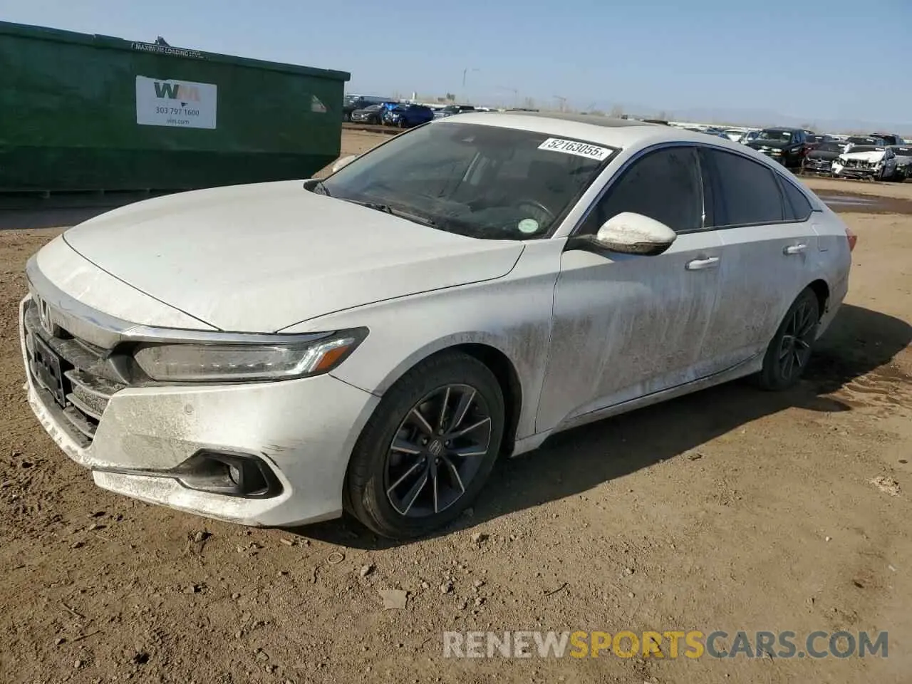 1 Photograph of a damaged car 1HGCV1F59MA064403 HONDA ACCORD 2021