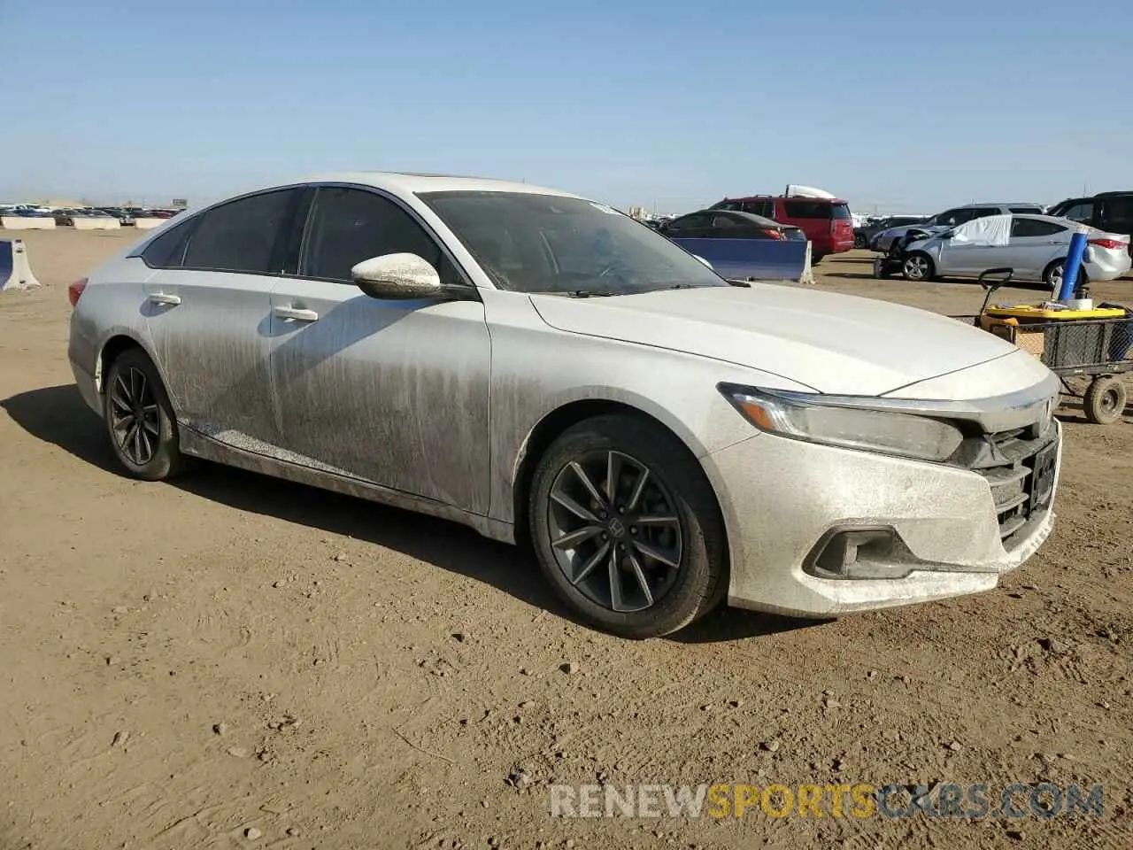 4 Photograph of a damaged car 1HGCV1F59MA064403 HONDA ACCORD 2021