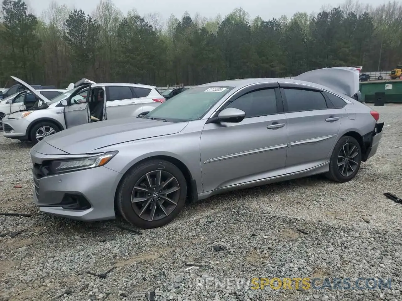 1 Photograph of a damaged car 1HGCV1F59MA067897 HONDA ACCORD 2021