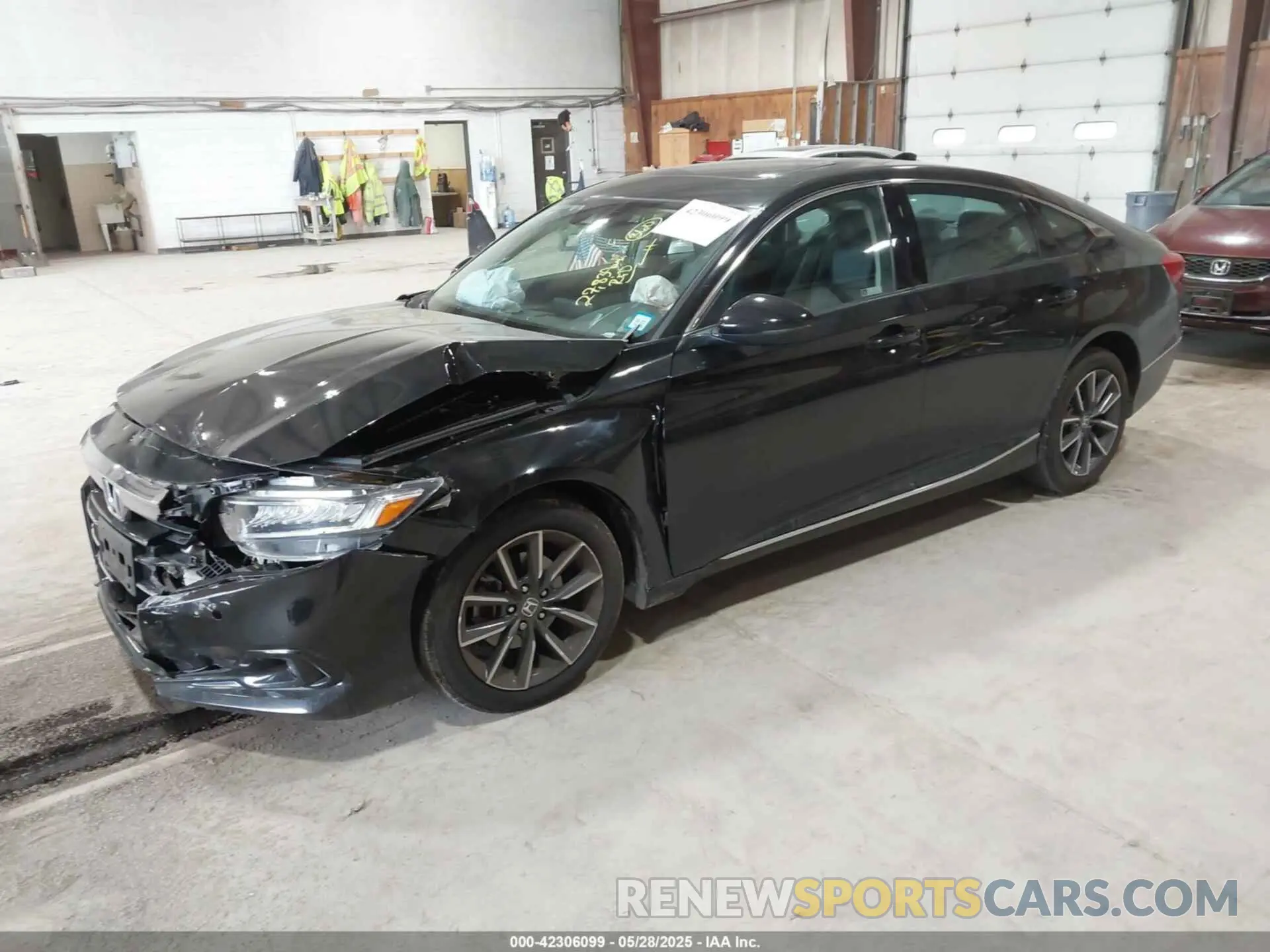 2 Photograph of a damaged car 1HGCV1F59MA076891 HONDA ACCORD 2021