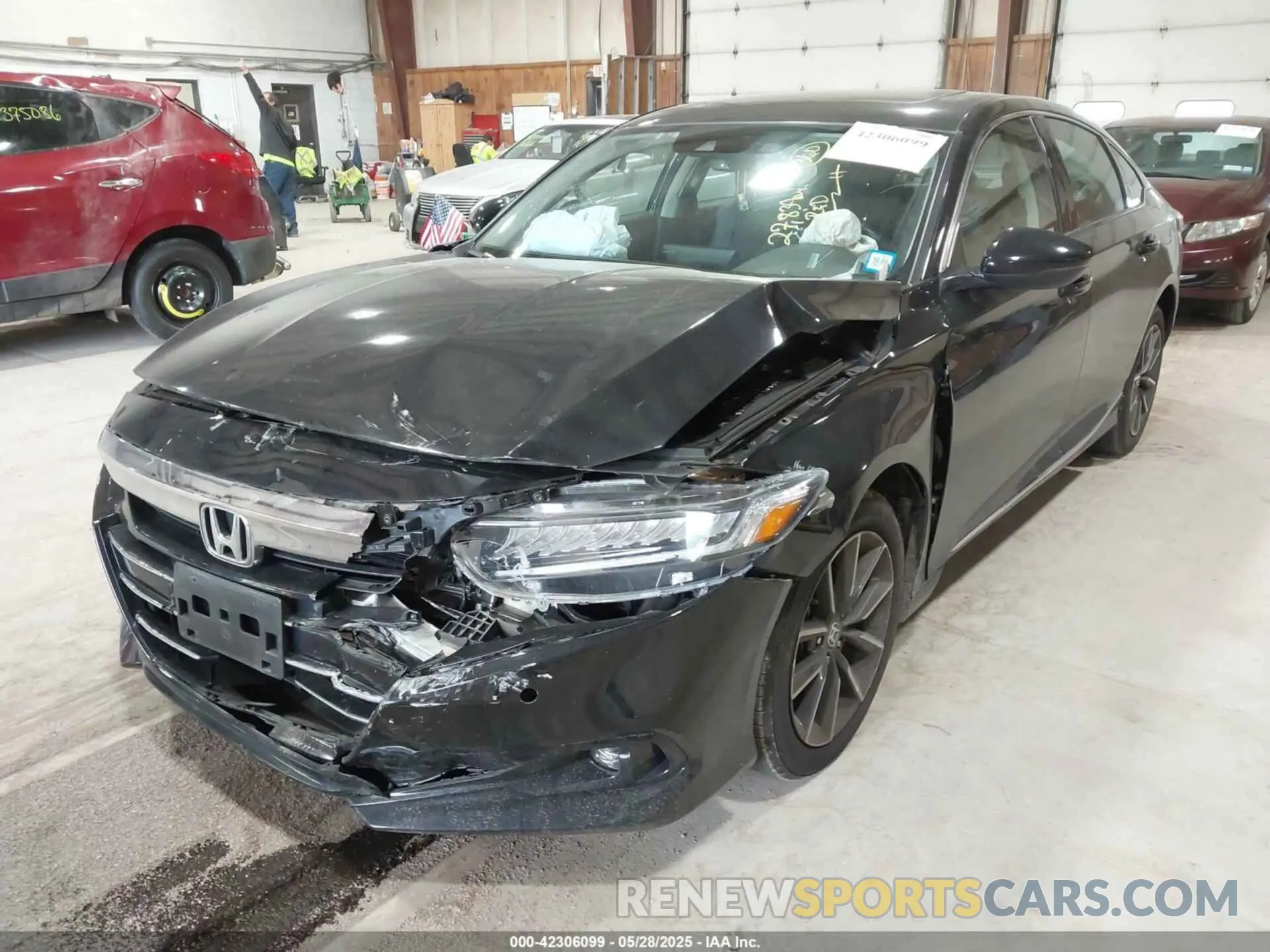6 Photograph of a damaged car 1HGCV1F59MA076891 HONDA ACCORD 2021