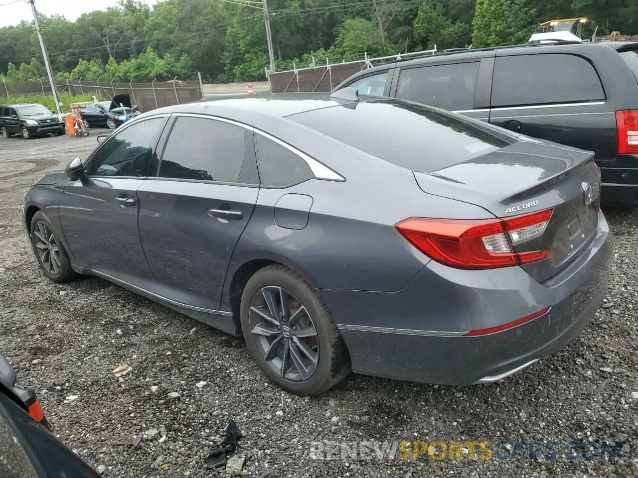 2 Photograph of a damaged car 1HGCV1F59MA082822 HONDA ACCORD 2021