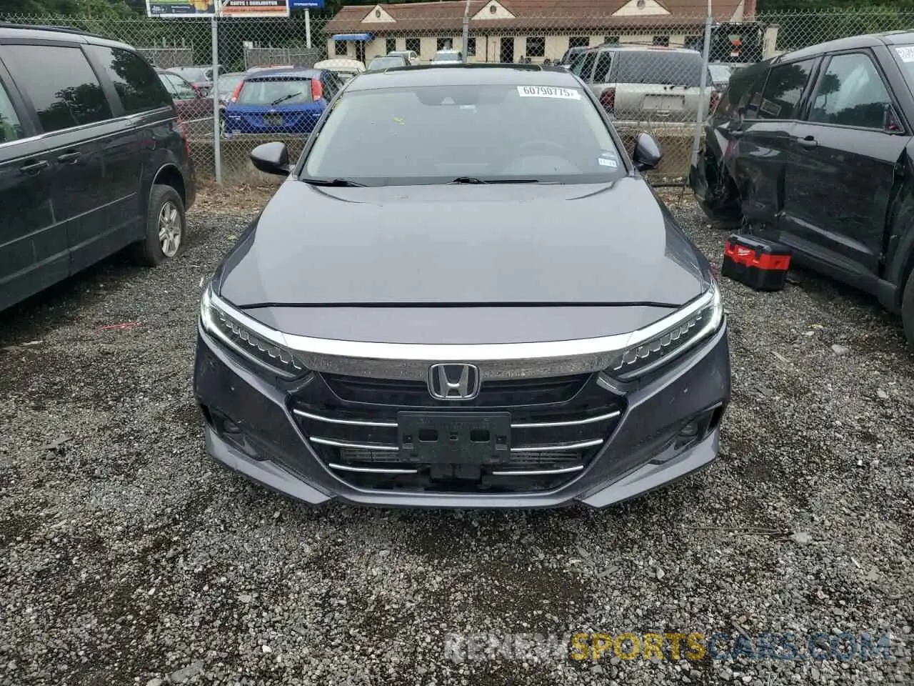 5 Photograph of a damaged car 1HGCV1F59MA082822 HONDA ACCORD 2021