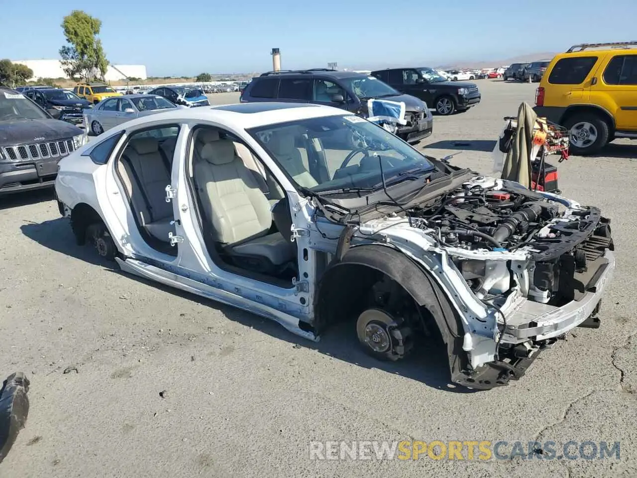 4 Photograph of a damaged car 1HGCV1F59MA085431 HONDA ACCORD 2021