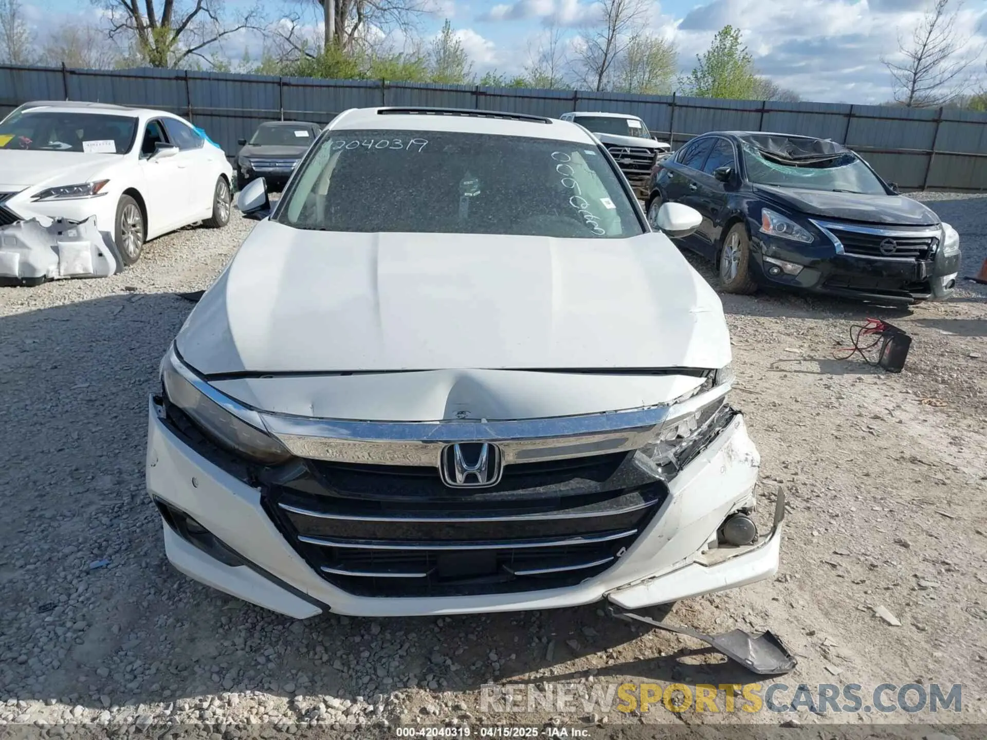 11 Photograph of a damaged car 1HGCV1F5XMA009023 HONDA ACCORD 2021