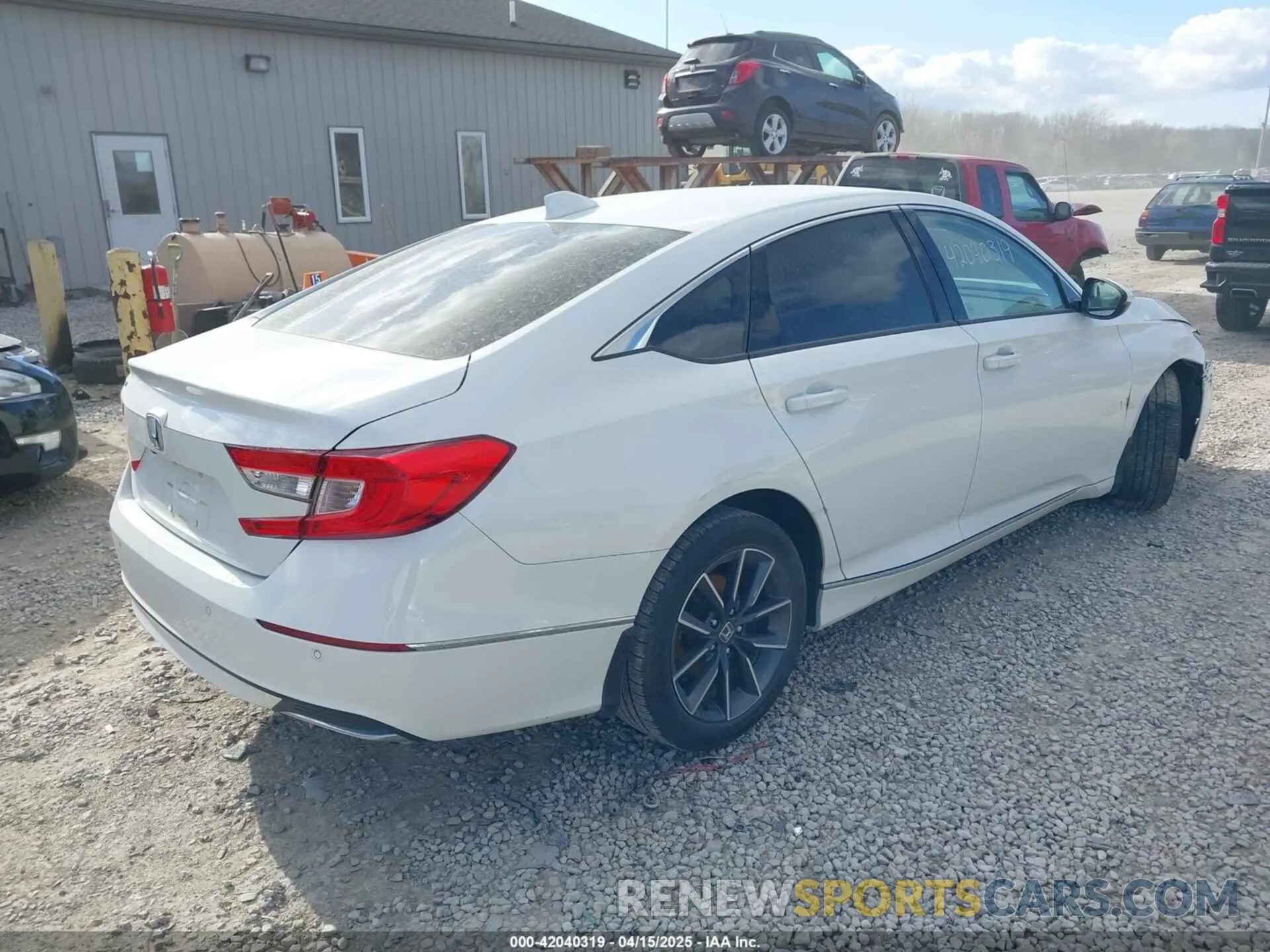 4 Photograph of a damaged car 1HGCV1F5XMA009023 HONDA ACCORD 2021