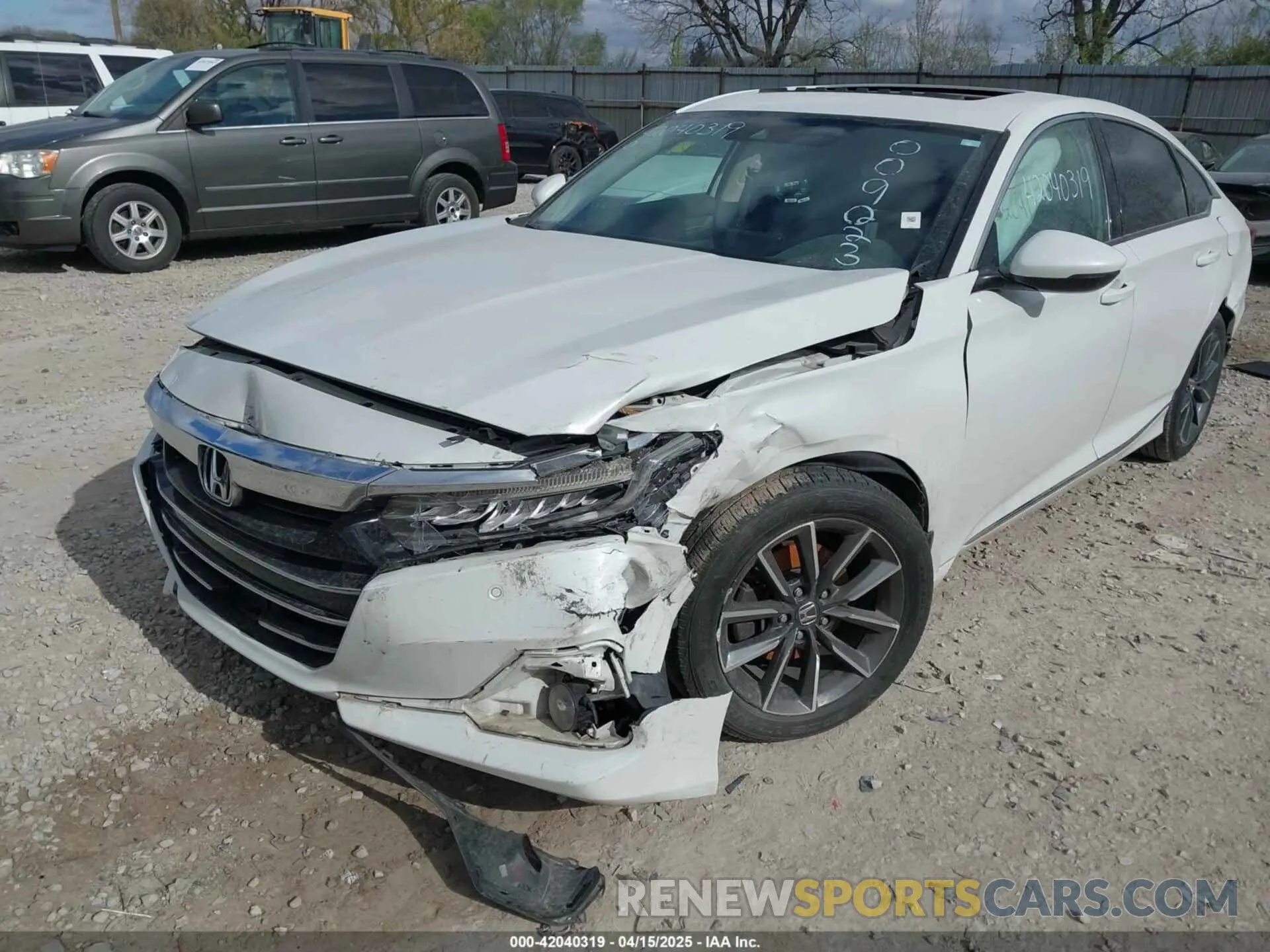 6 Photograph of a damaged car 1HGCV1F5XMA009023 HONDA ACCORD 2021