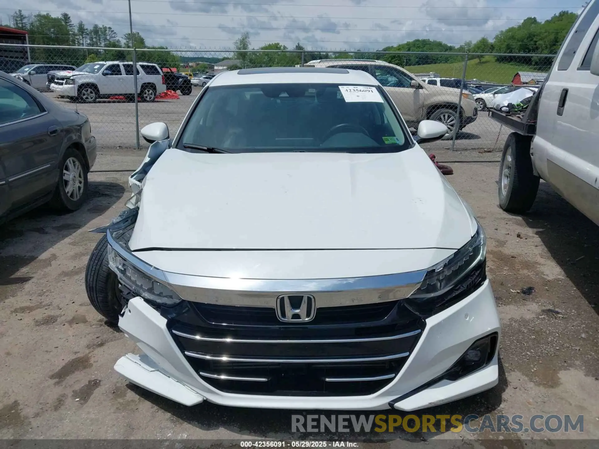 13 Photograph of a damaged car 1HGCV1F5XMA009037 HONDA ACCORD 2021