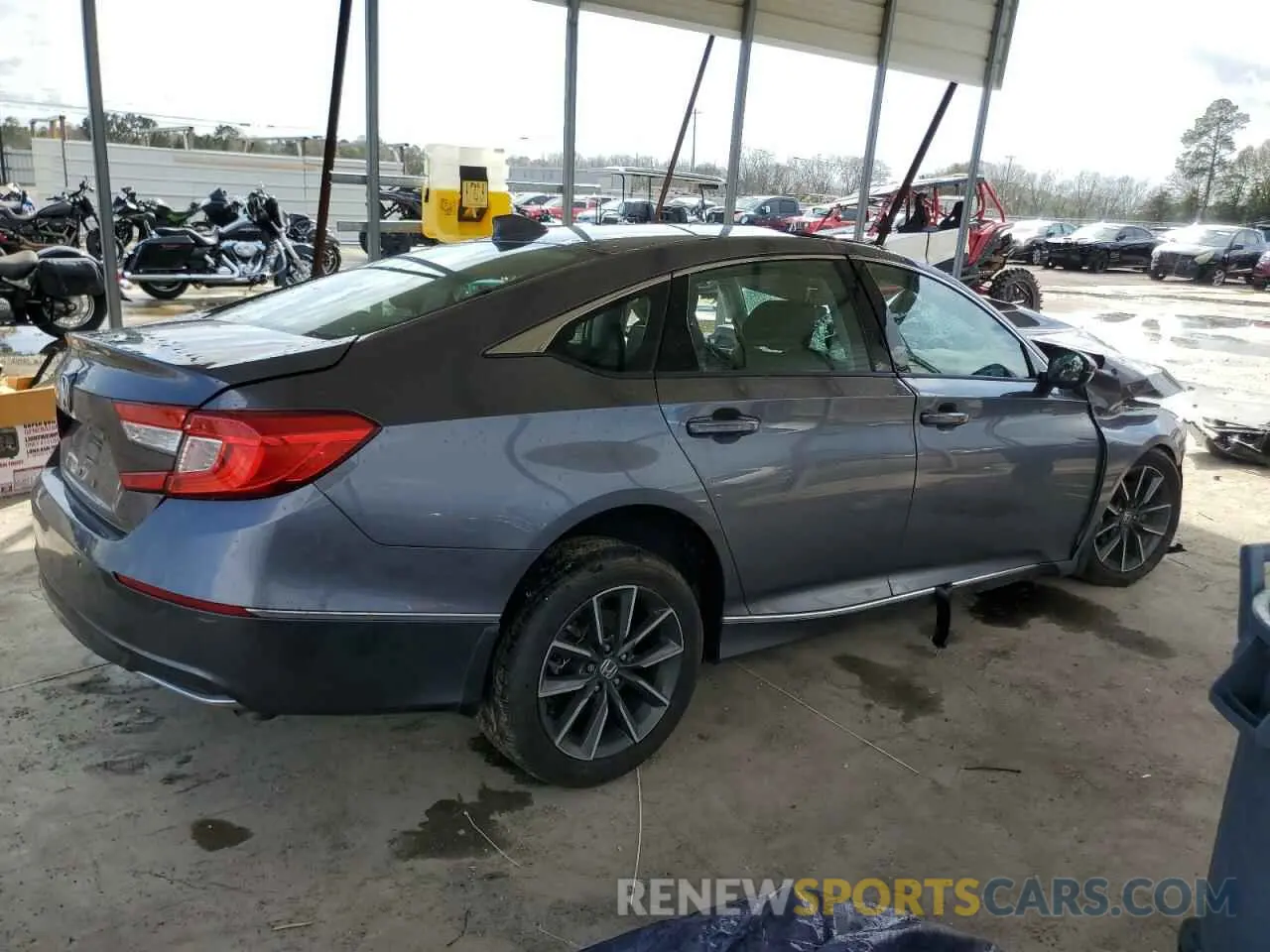 3 Photograph of a damaged car 1HGCV1F5XMA042183 HONDA ACCORD 2021