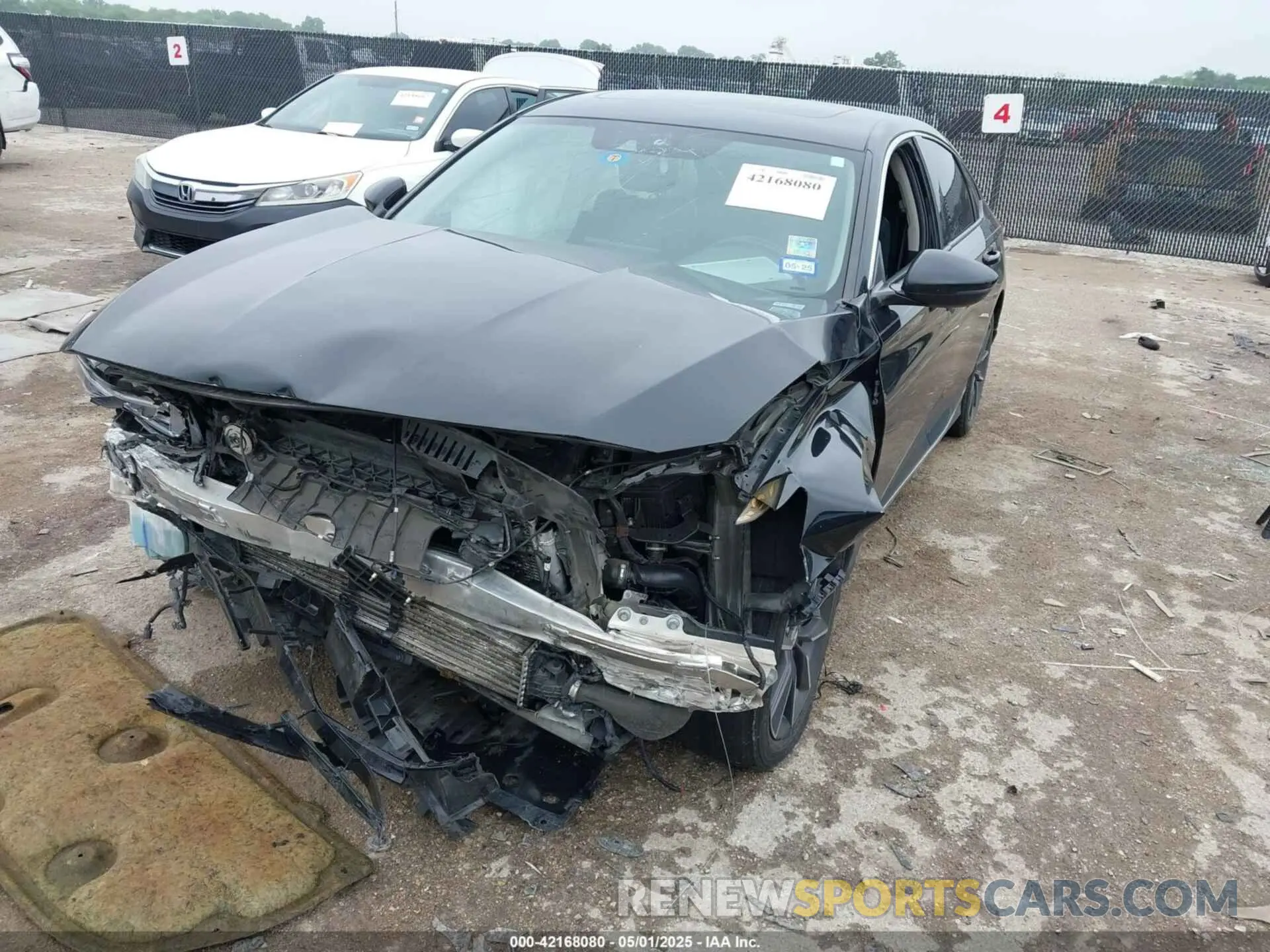 2 Photograph of a damaged car 1HGCV1F5XMA065883 HONDA ACCORD 2021