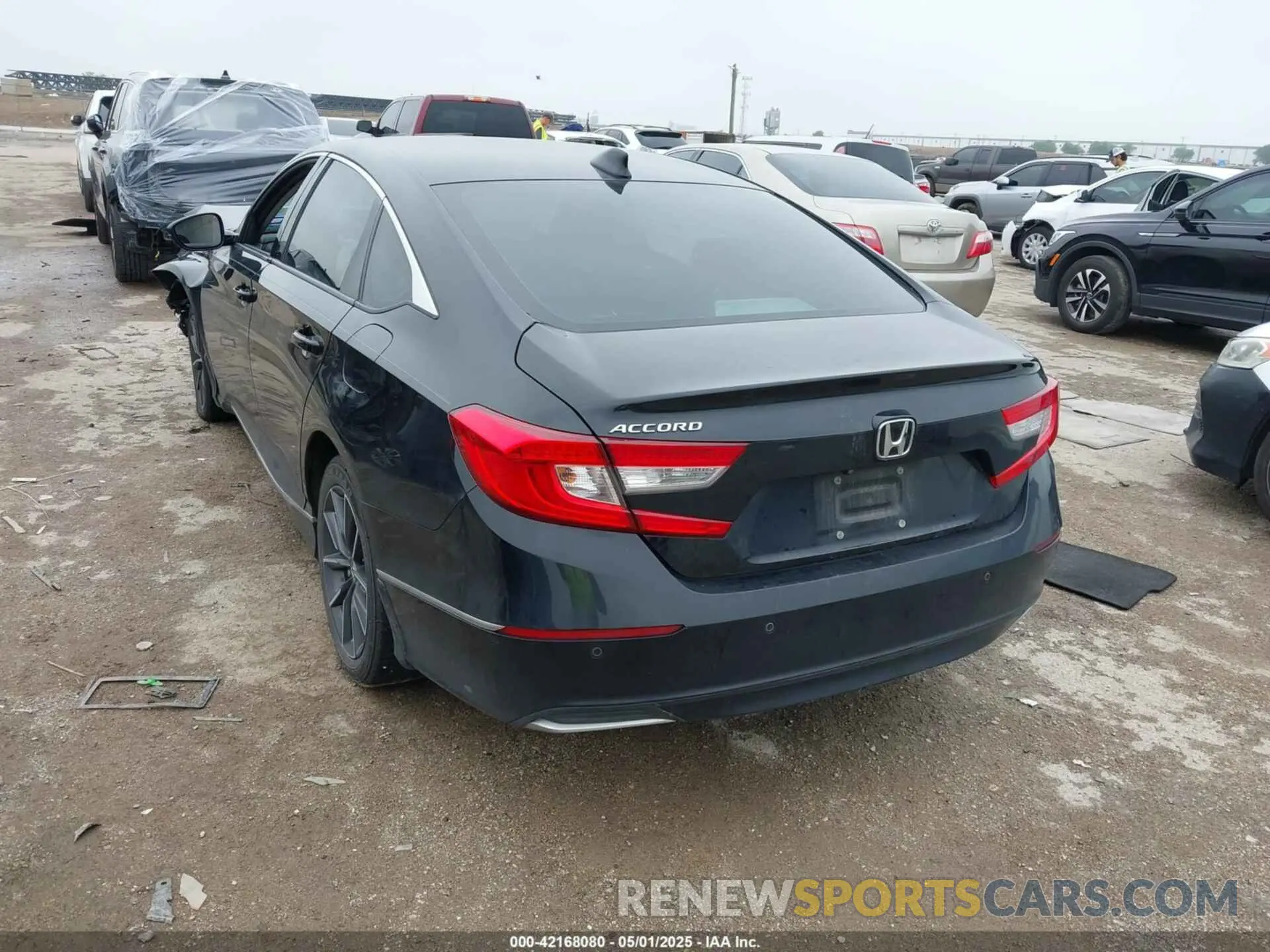 3 Photograph of a damaged car 1HGCV1F5XMA065883 HONDA ACCORD 2021