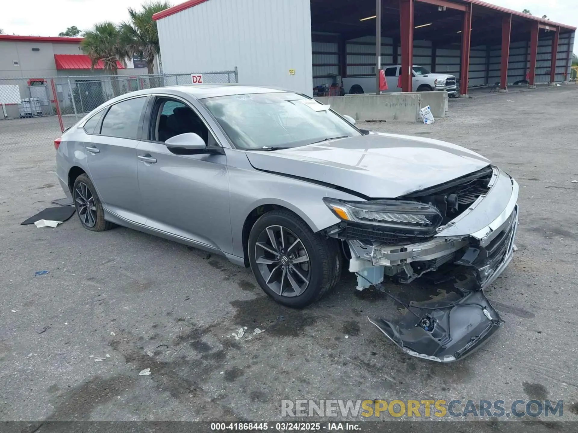1 Photograph of a damaged car 1HGCV1F5XMA085938 HONDA ACCORD 2021