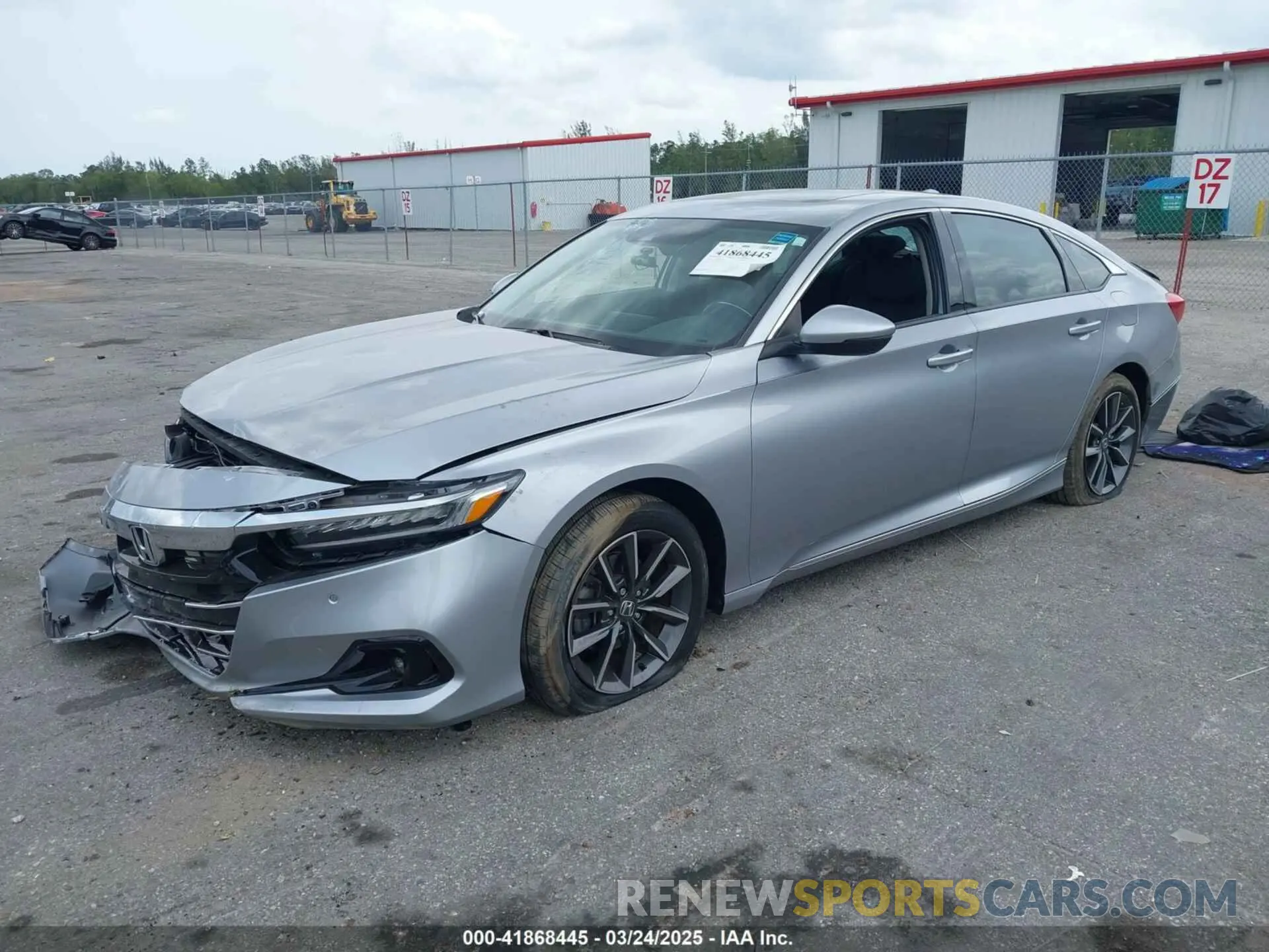2 Photograph of a damaged car 1HGCV1F5XMA085938 HONDA ACCORD 2021