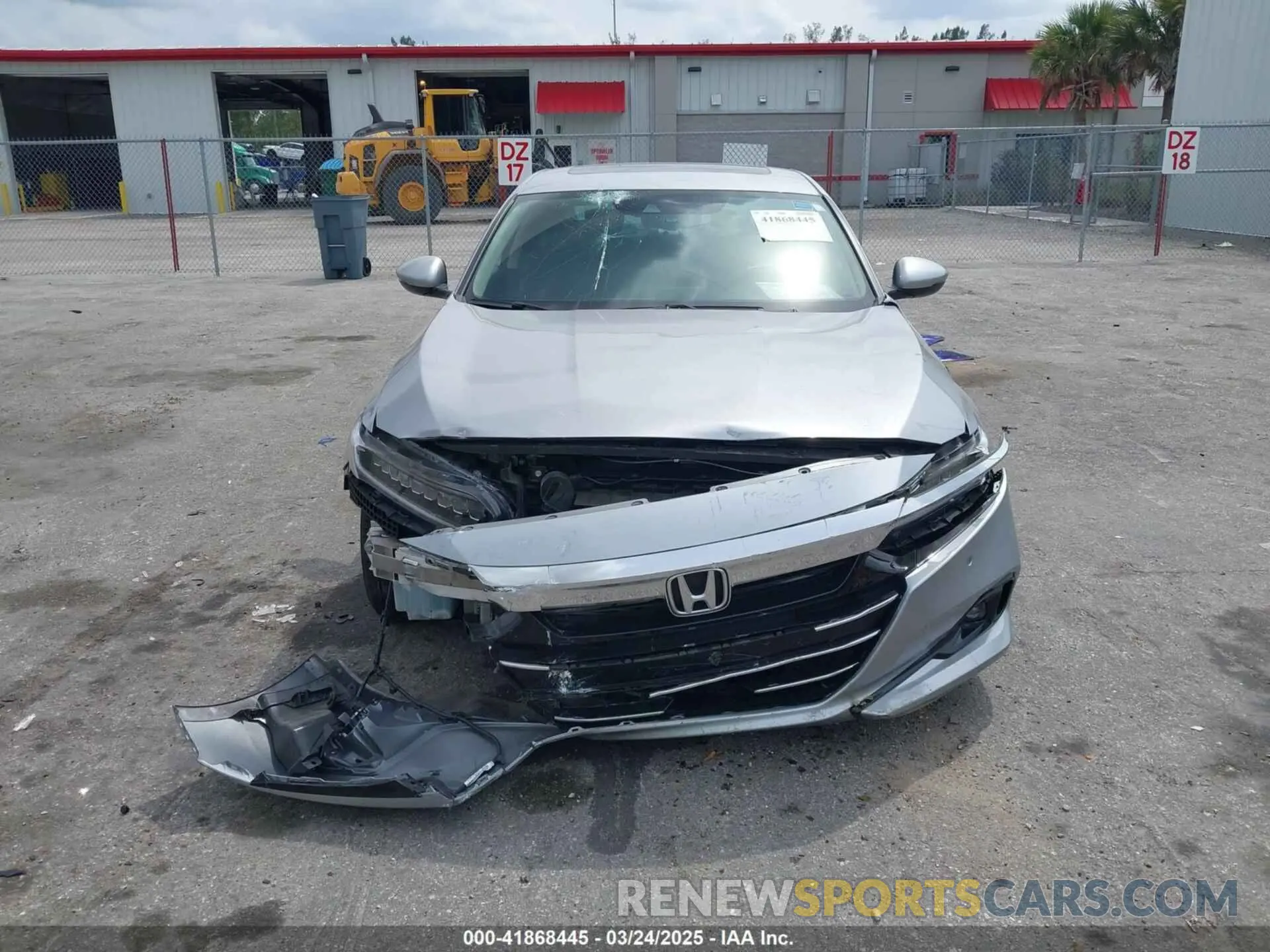 6 Photograph of a damaged car 1HGCV1F5XMA085938 HONDA ACCORD 2021