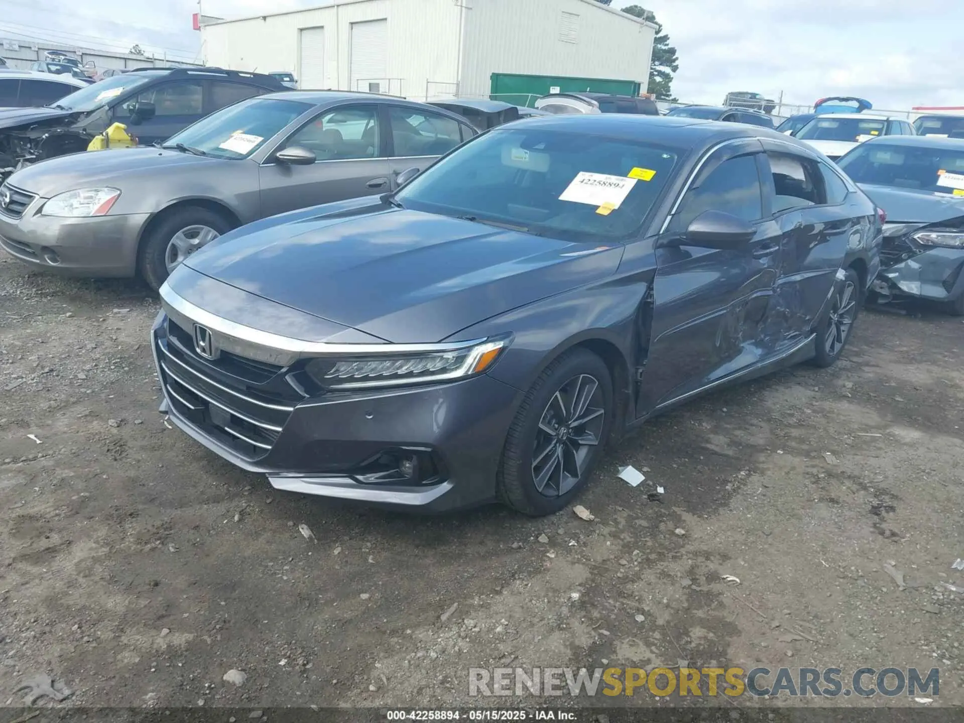 2 Photograph of a damaged car 1HGCV1F5XMA092050 HONDA ACCORD 2021