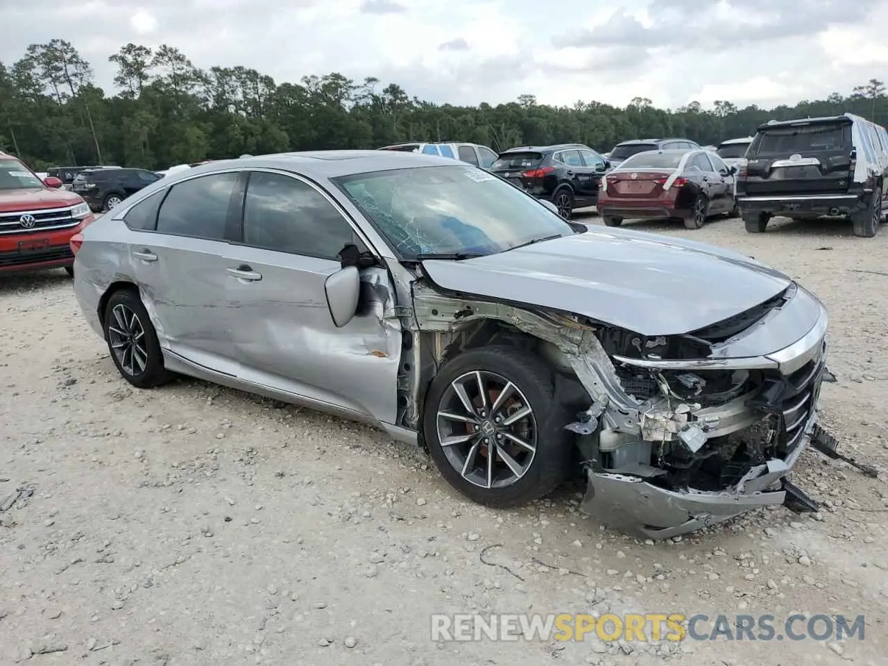 4 Photograph of a damaged car 1HGCV1F5XMA124849 HONDA ACCORD 2021
