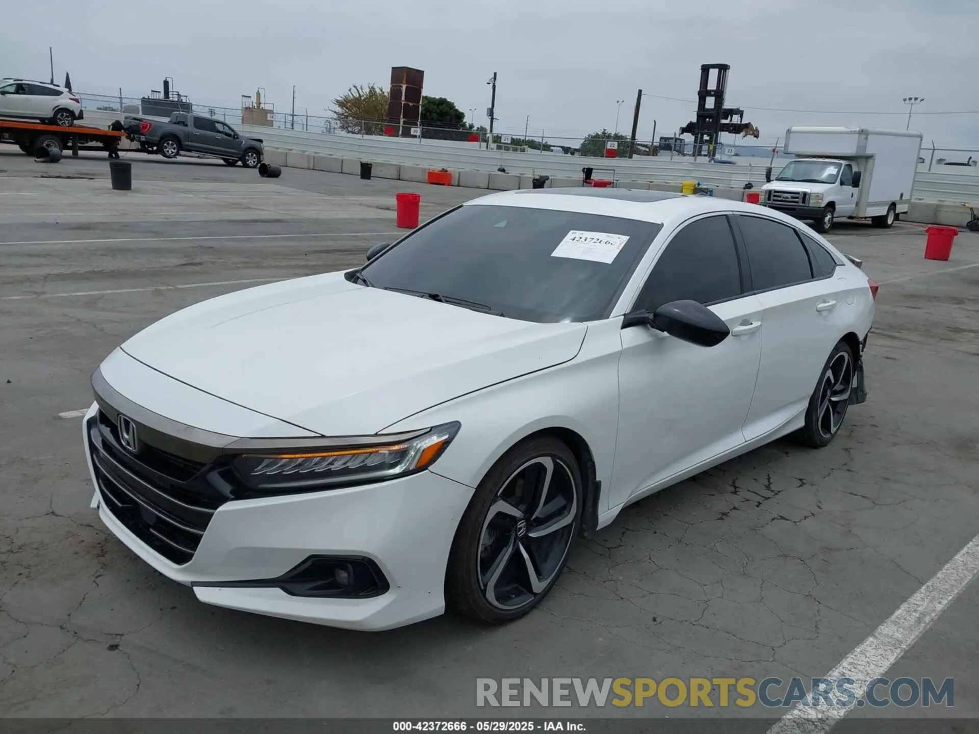 2 Photograph of a damaged car 1HGCV2F30MA007656 HONDA ACCORD 2021