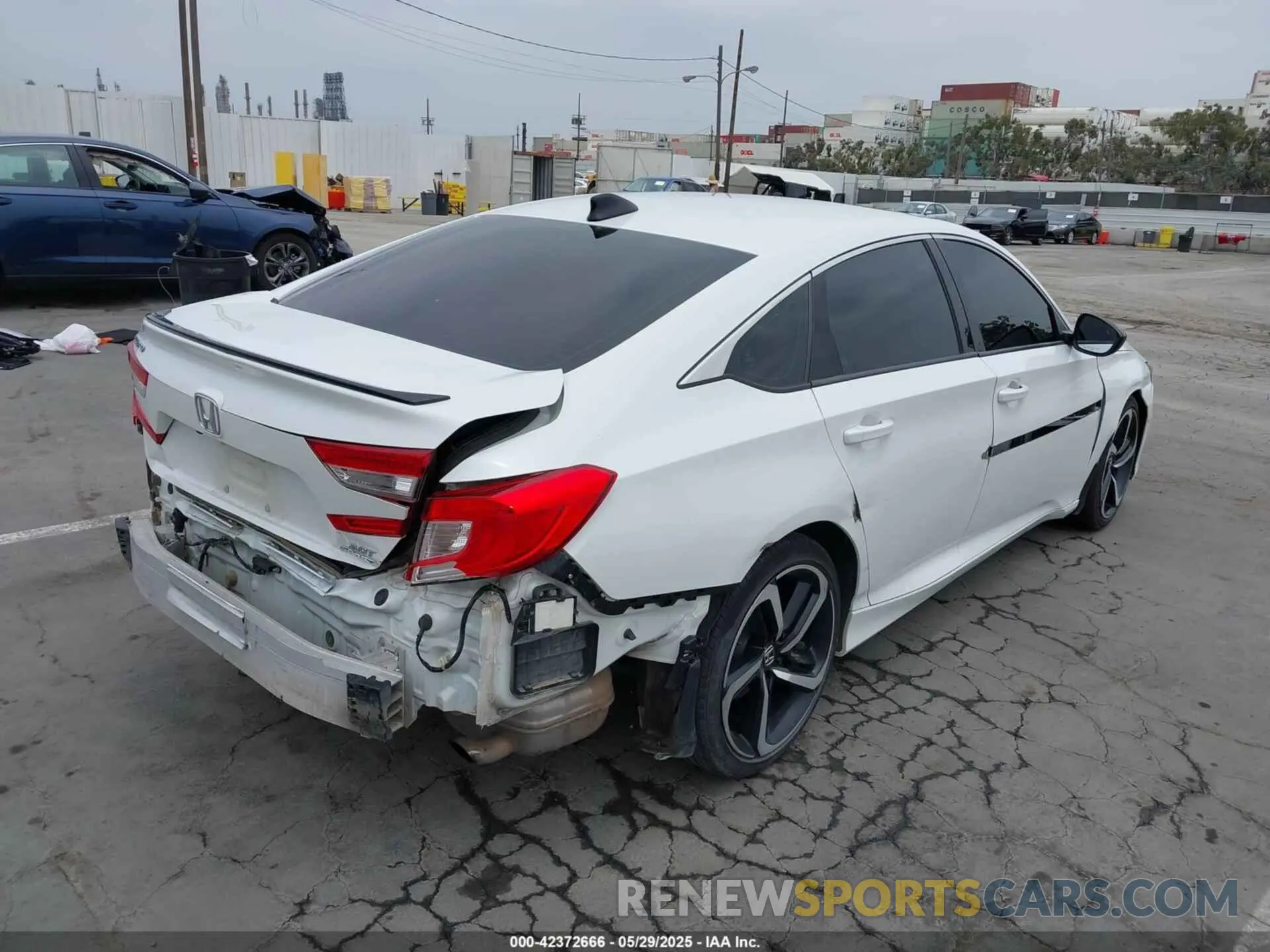 4 Photograph of a damaged car 1HGCV2F30MA007656 HONDA ACCORD 2021