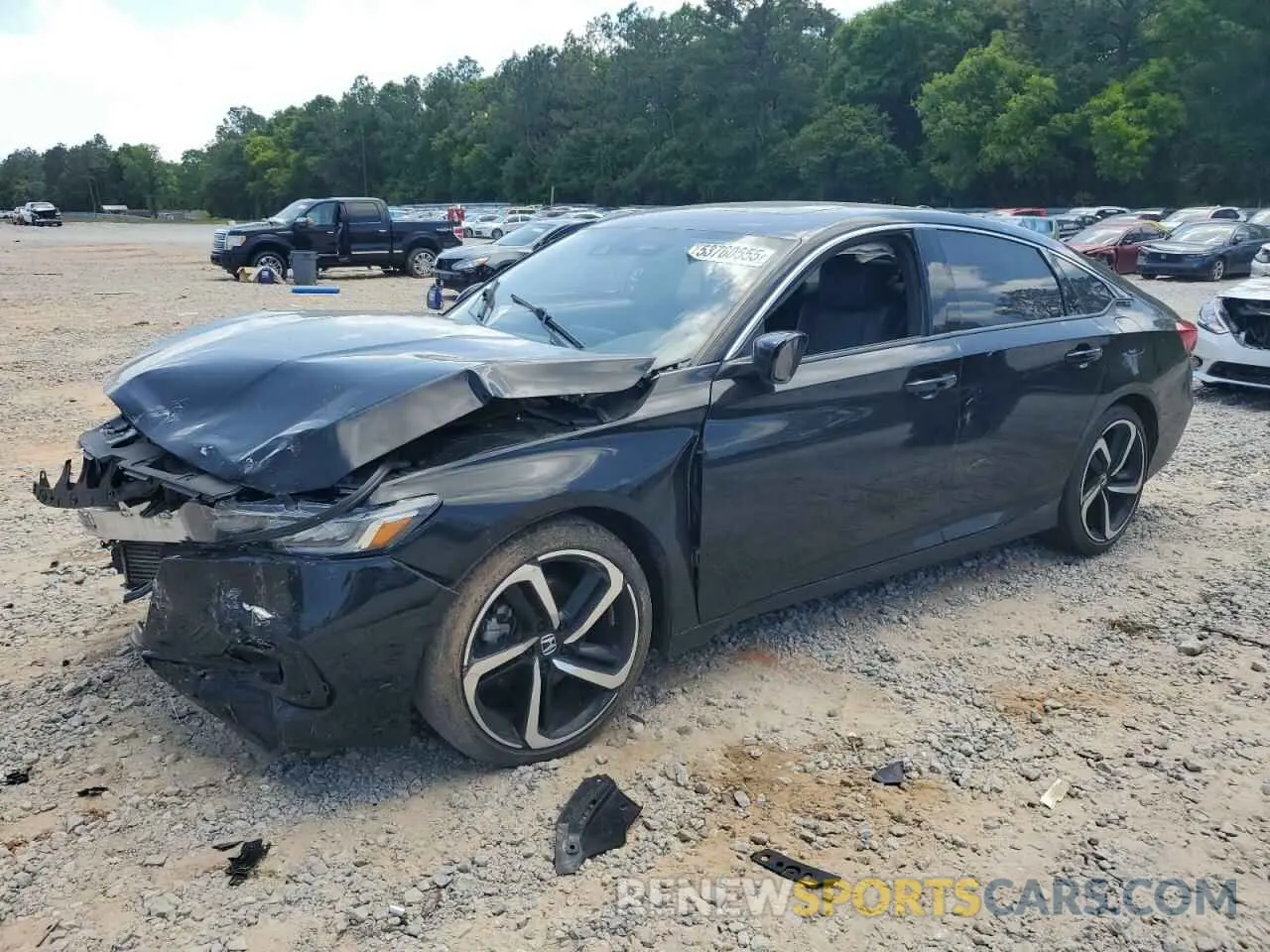 1 Photograph of a damaged car 1HGCV2F30MA010377 HONDA ACCORD 2021