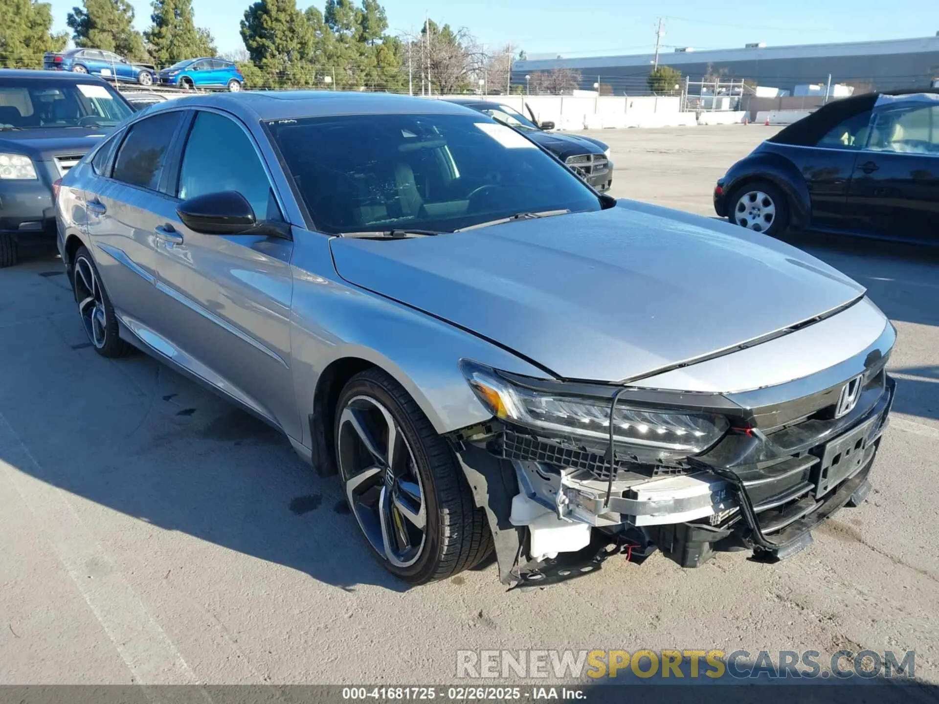 1 Photograph of a damaged car 1HGCV2F30MA021234 HONDA ACCORD 2021