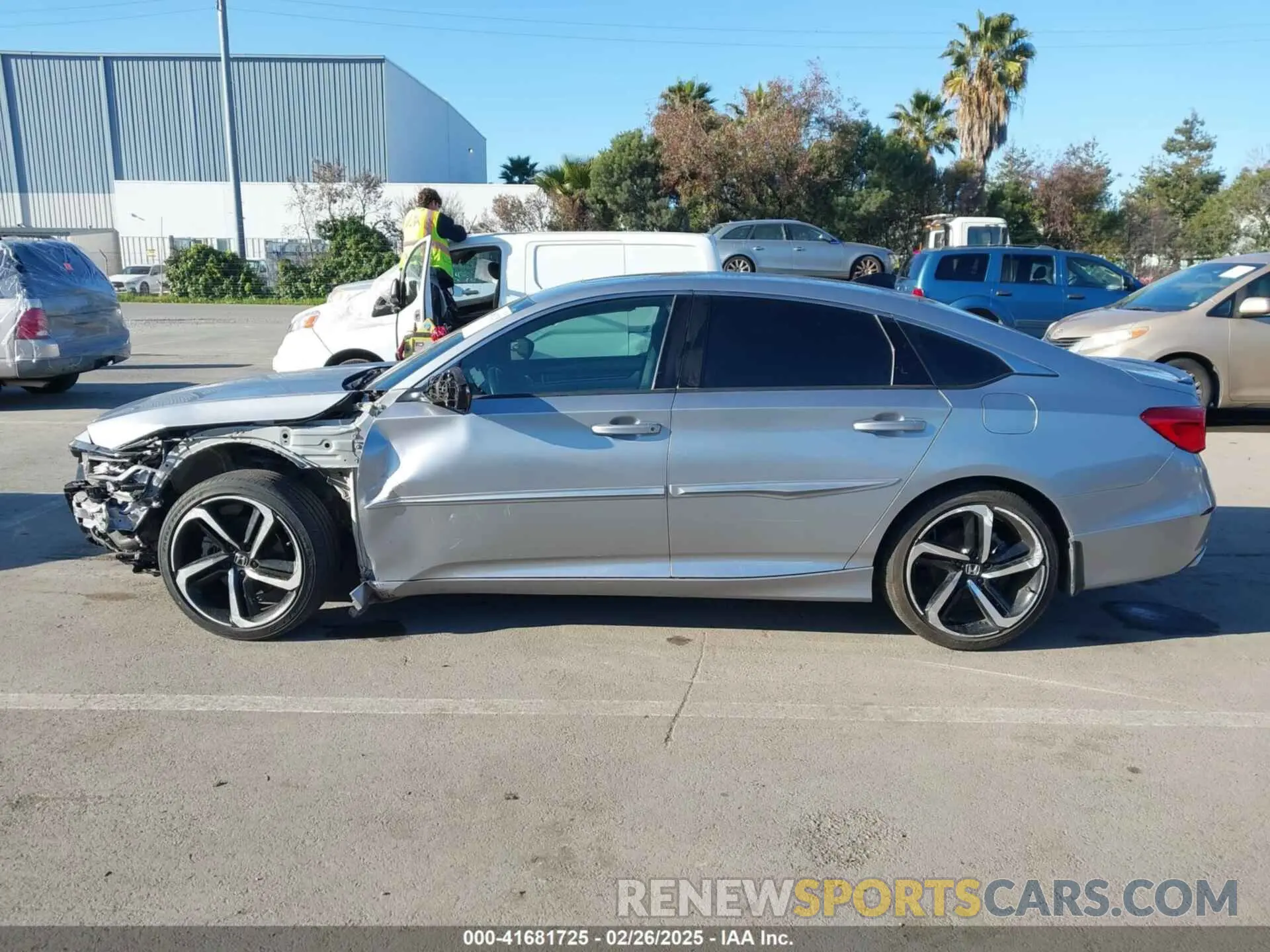 15 Photograph of a damaged car 1HGCV2F30MA021234 HONDA ACCORD 2021