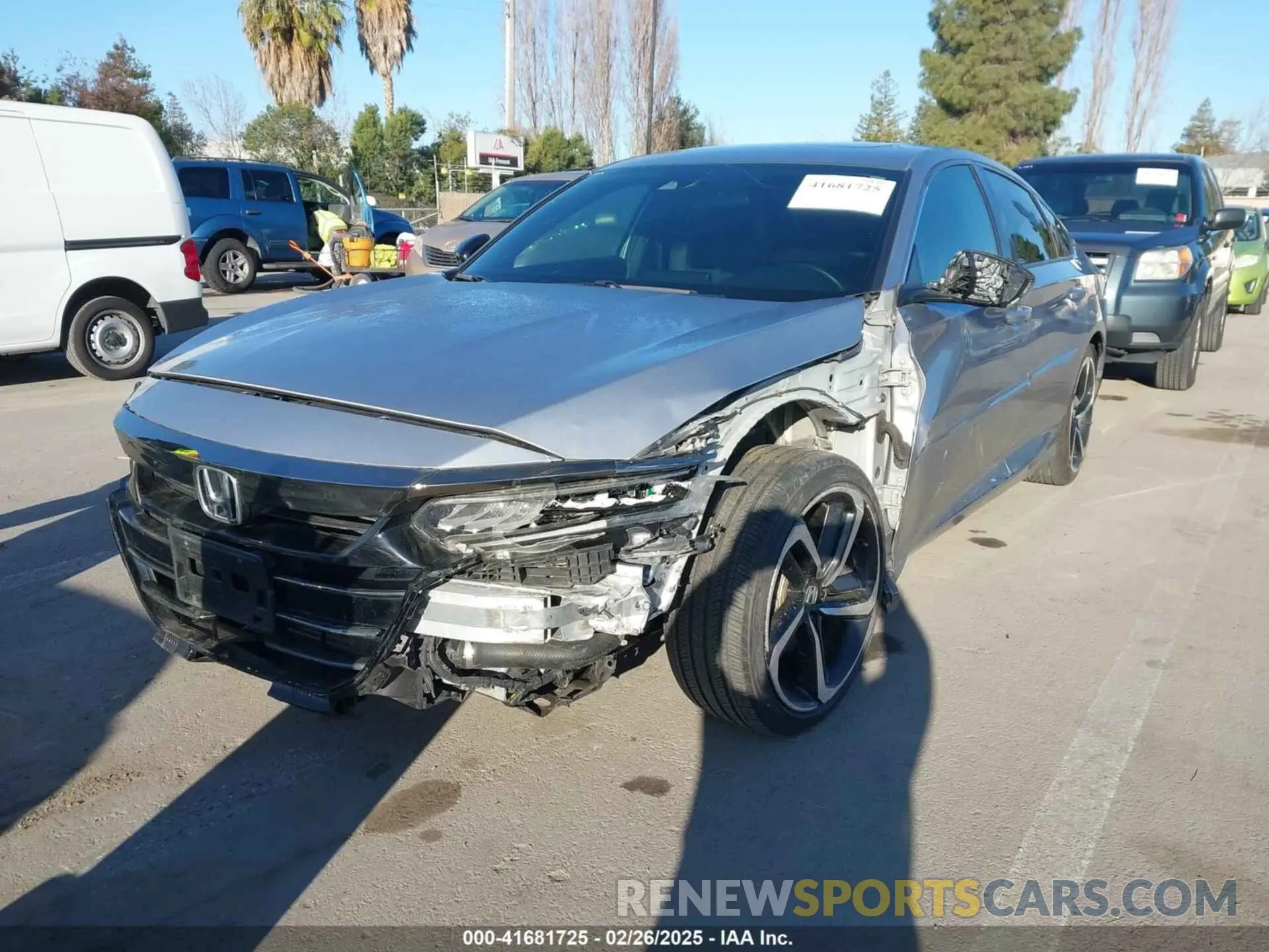 2 Photograph of a damaged car 1HGCV2F30MA021234 HONDA ACCORD 2021