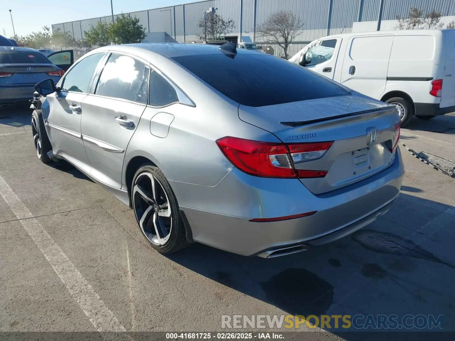 4 Photograph of a damaged car 1HGCV2F30MA021234 HONDA ACCORD 2021