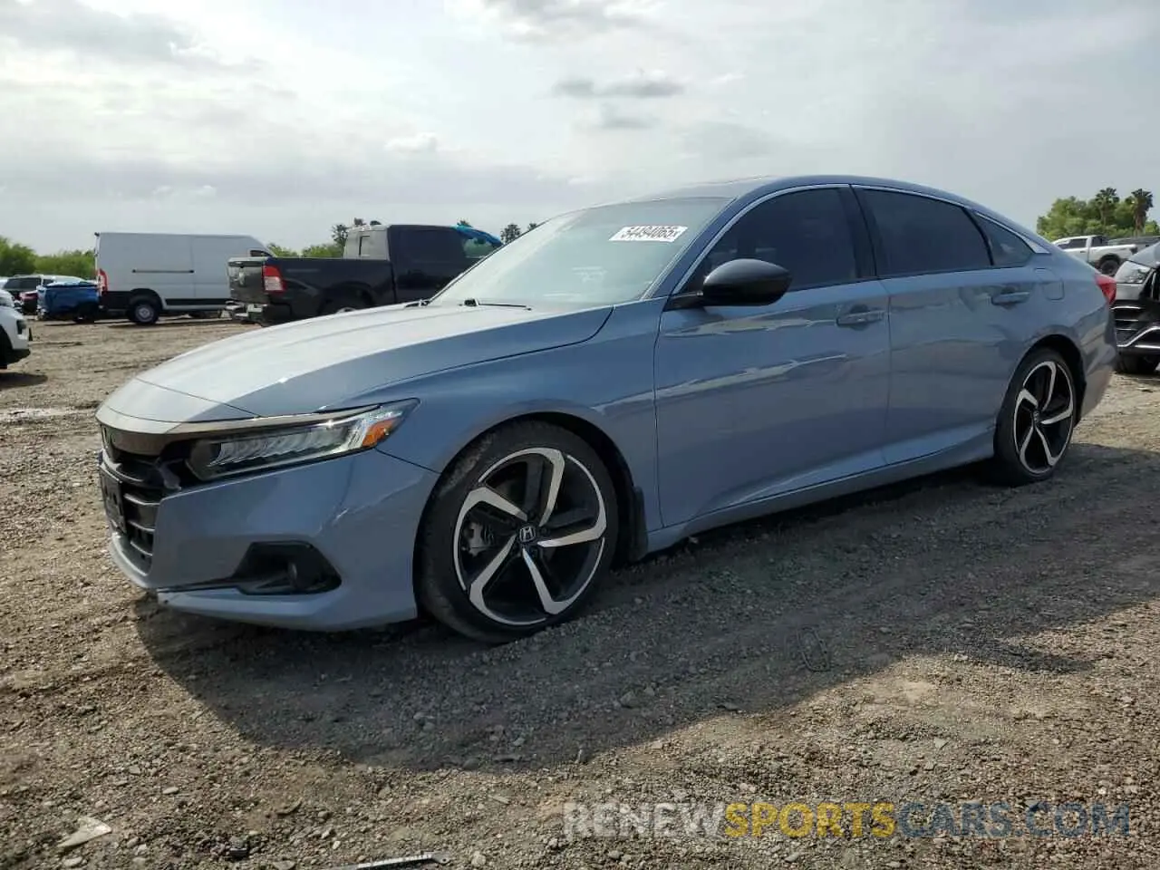 1 Photograph of a damaged car 1HGCV2F30MA022996 HONDA ACCORD 2021