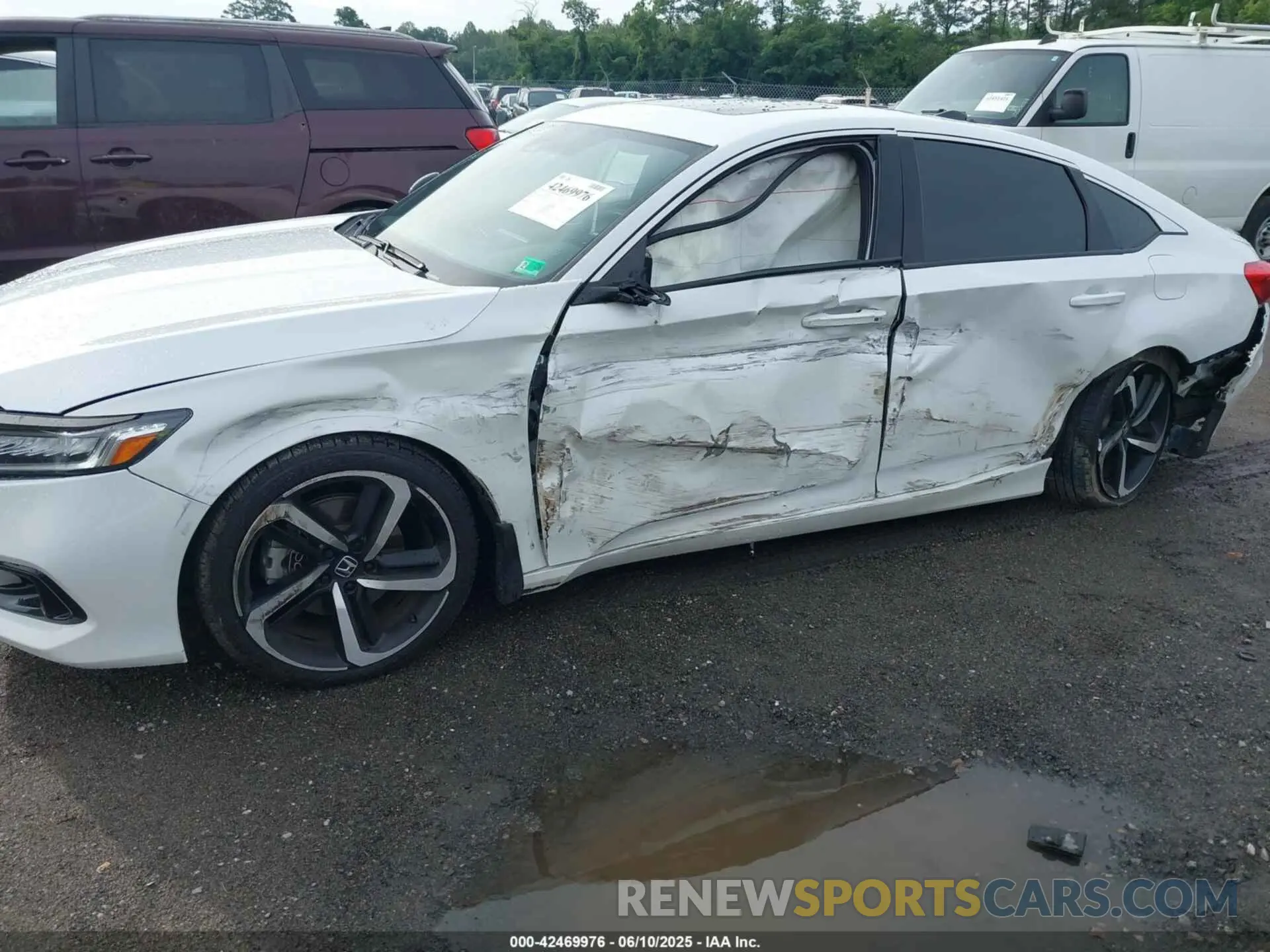 6 Photograph of a damaged car 1HGCV2F30MA024490 HONDA ACCORD 2021
