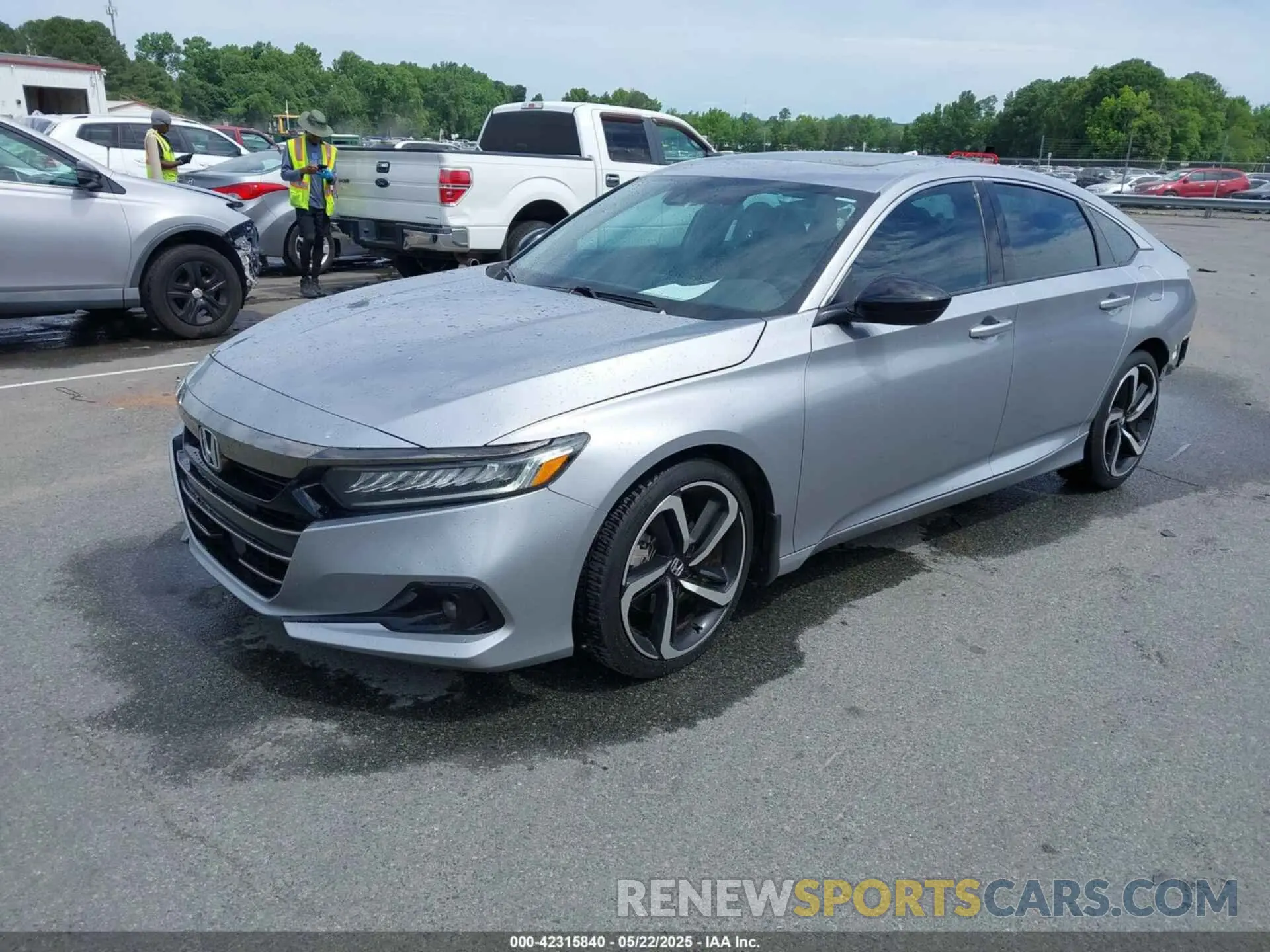 2 Photograph of a damaged car 1HGCV2F30MA025302 HONDA ACCORD 2021