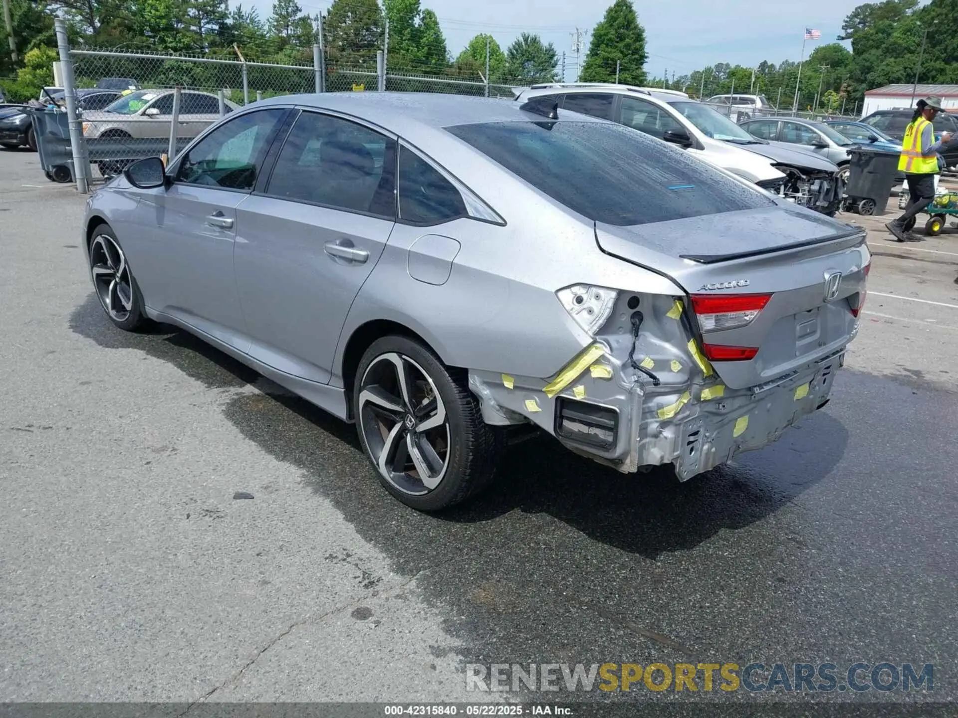 3 Photograph of a damaged car 1HGCV2F30MA025302 HONDA ACCORD 2021