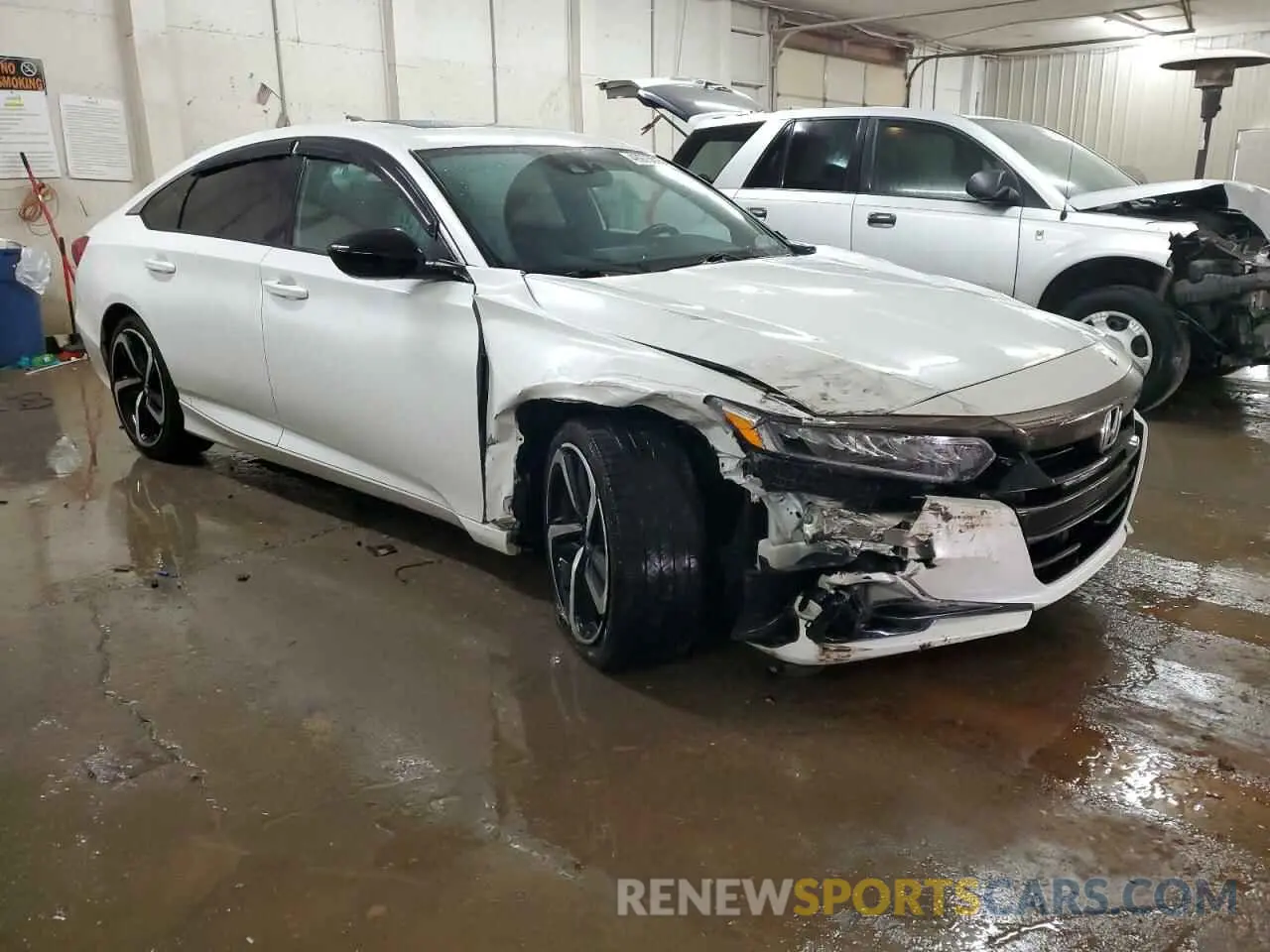 4 Photograph of a damaged car 1HGCV2F30MA029060 HONDA ACCORD 2021