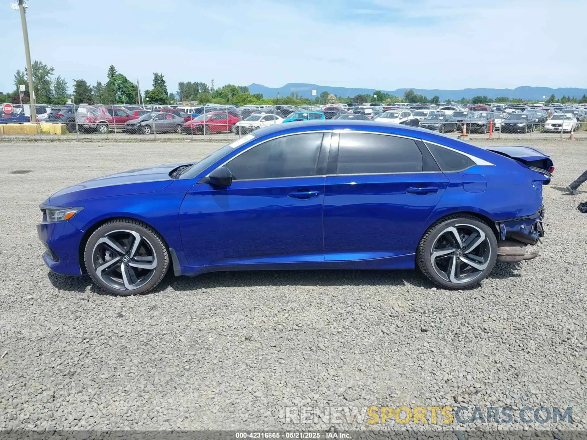 15 Photograph of a damaged car 1HGCV2F30MA032265 HONDA ACCORD 2021