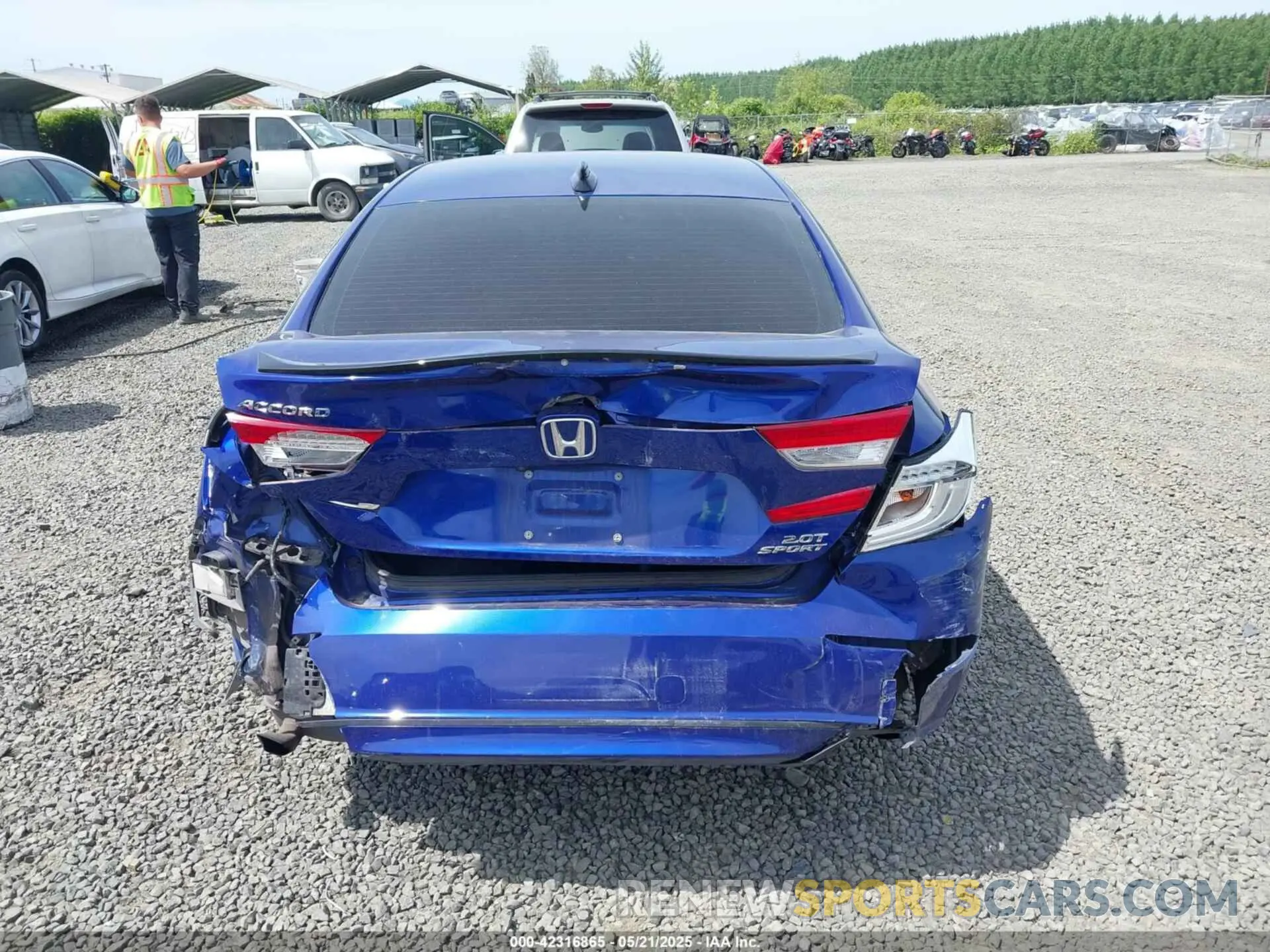 17 Photograph of a damaged car 1HGCV2F30MA032265 HONDA ACCORD 2021