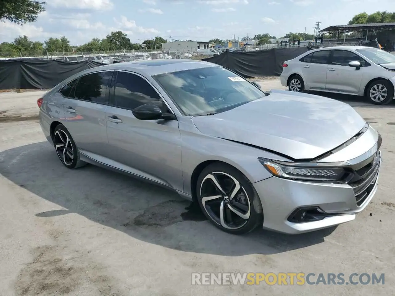 4 Photograph of a damaged car 1HGCV2F30MA034422 HONDA ACCORD 2021